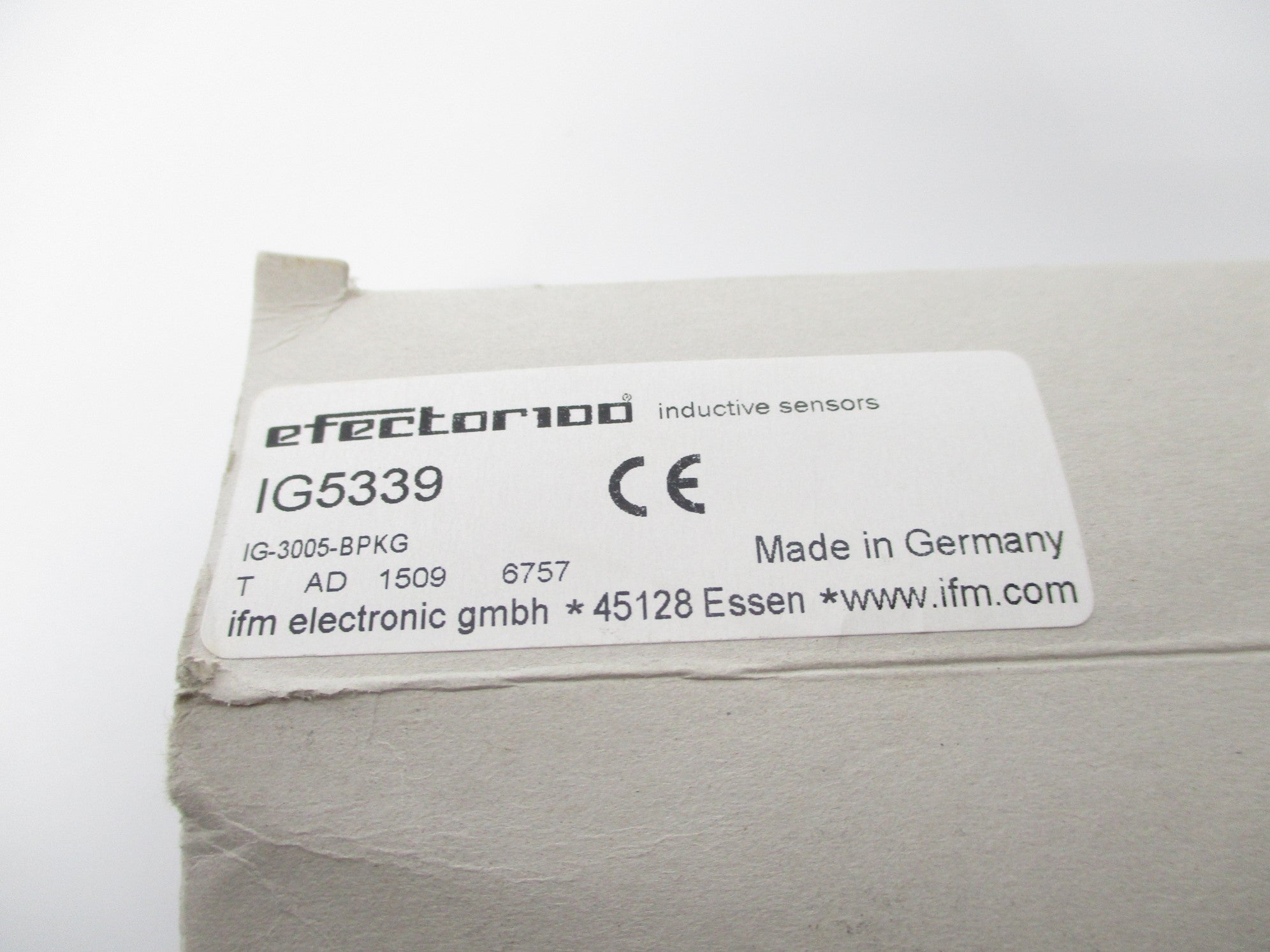 IFM EFECTOR IG5339 NSMP