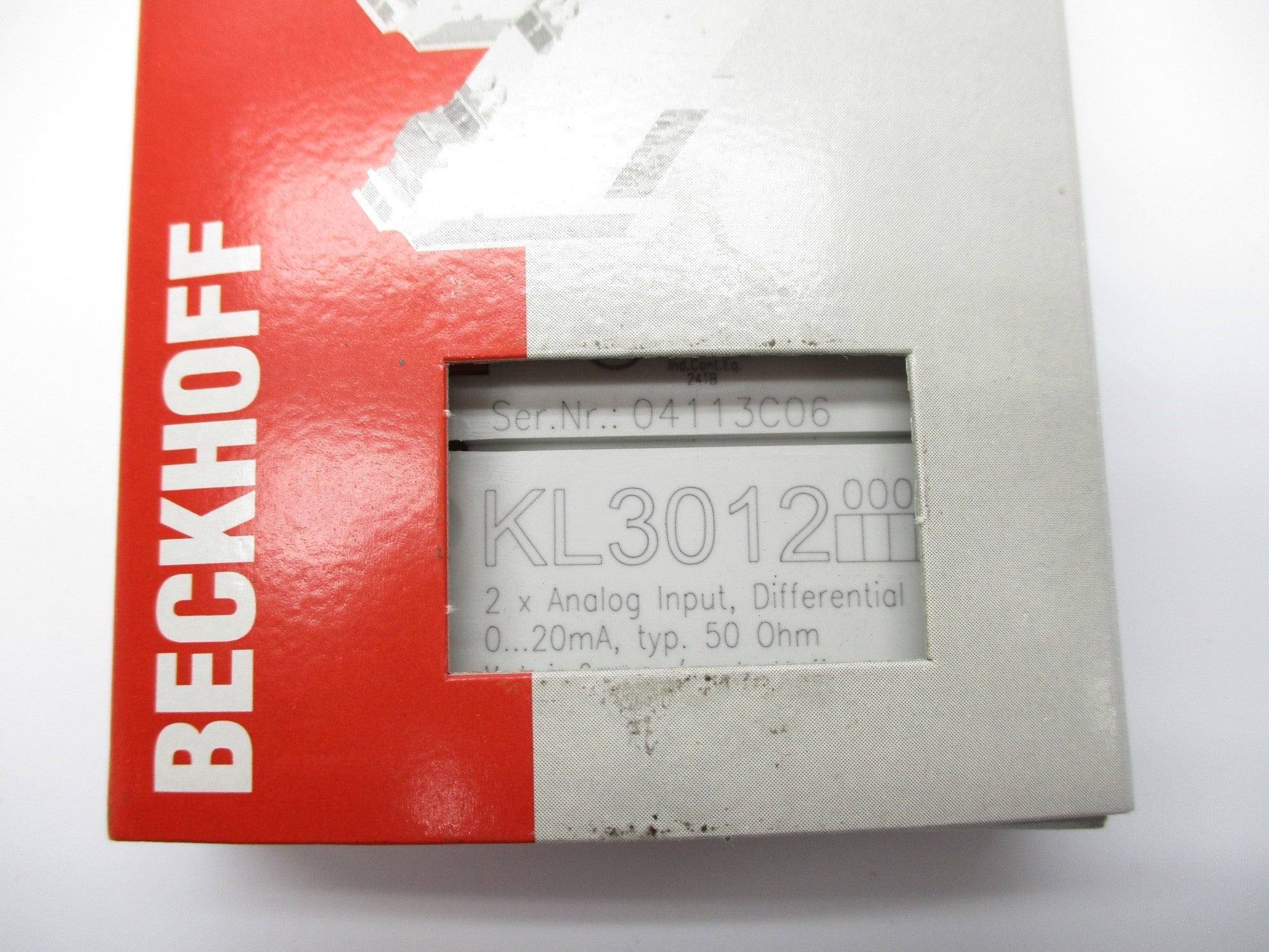 BECKHOFF KL3012 NSMP