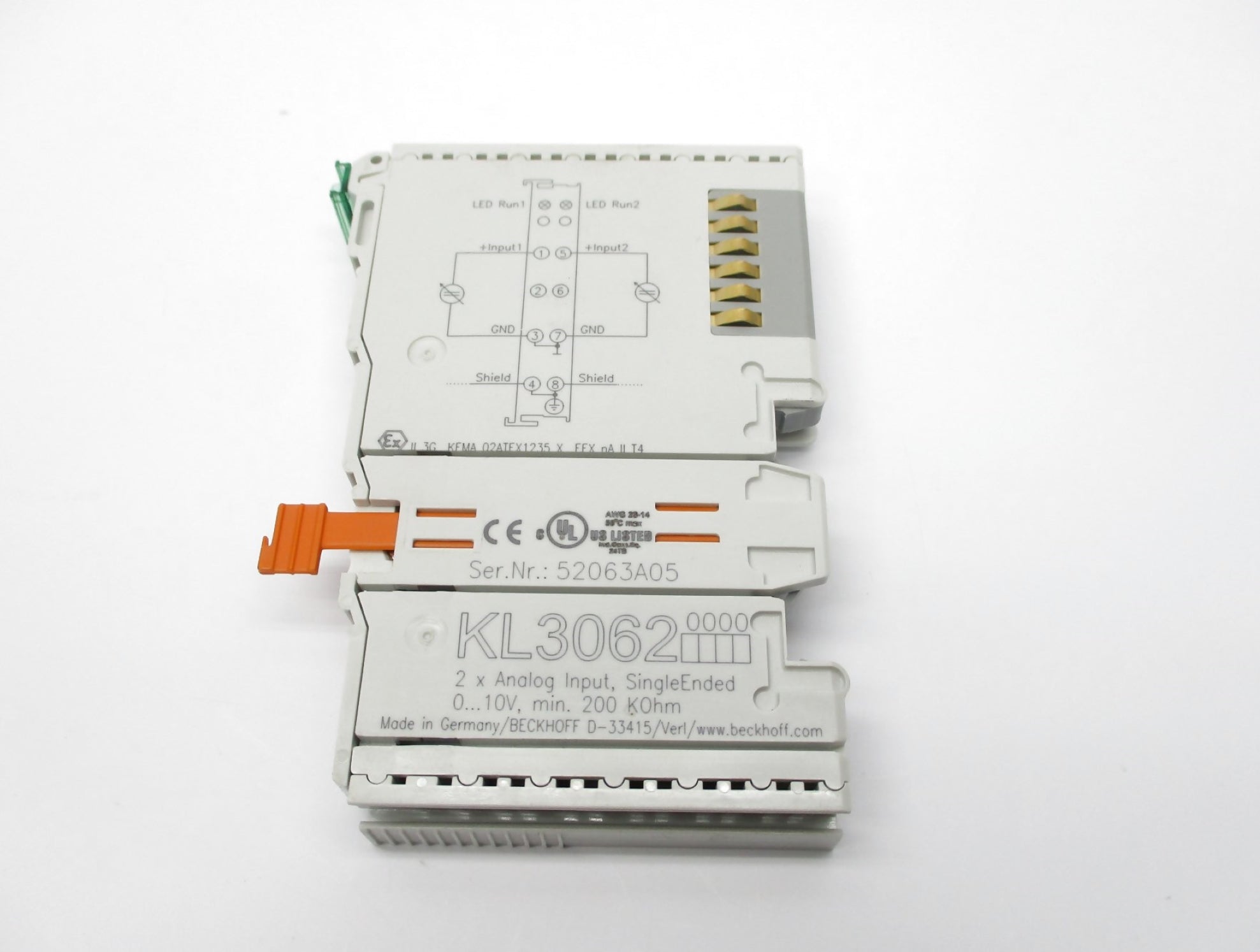 BECKHOFF KL3062 NSNP