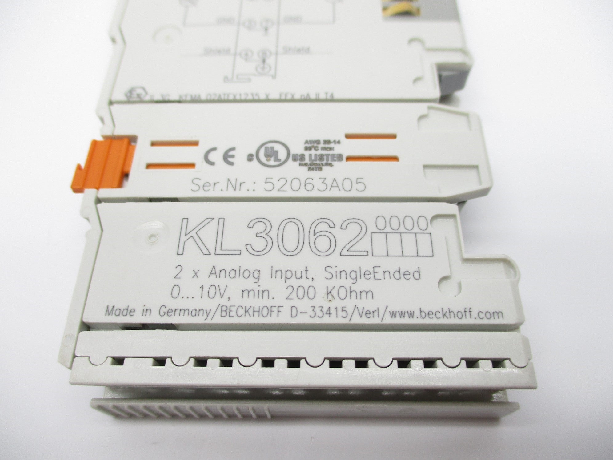 BECKHOFF KL3062 NSNP