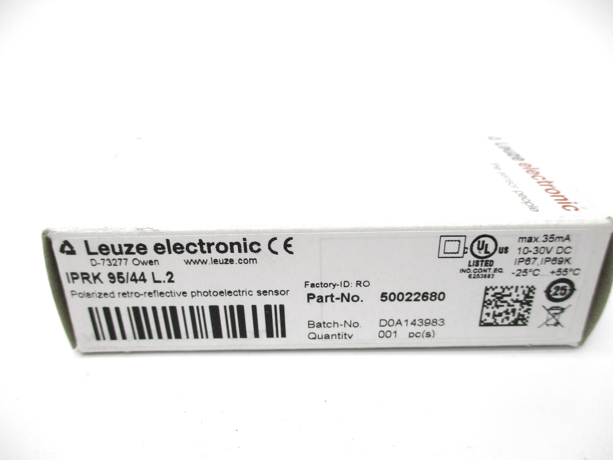 LEUZE ELECTRONIC IPRK95/44L.2 50022680 NSMP
