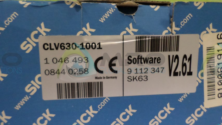 SICK CLV630-1001 SCANNER/READER *NEW IN BOX*