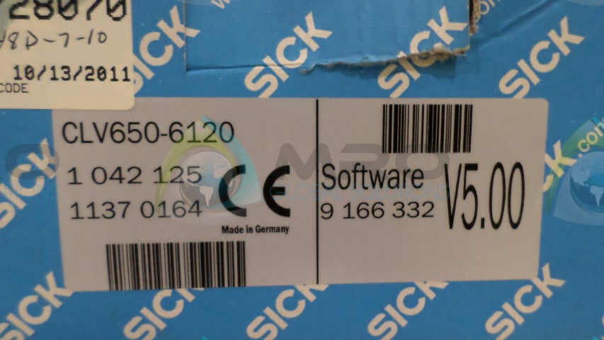 SICK CLV650-6120 SCANNER *NEW IN BOX*