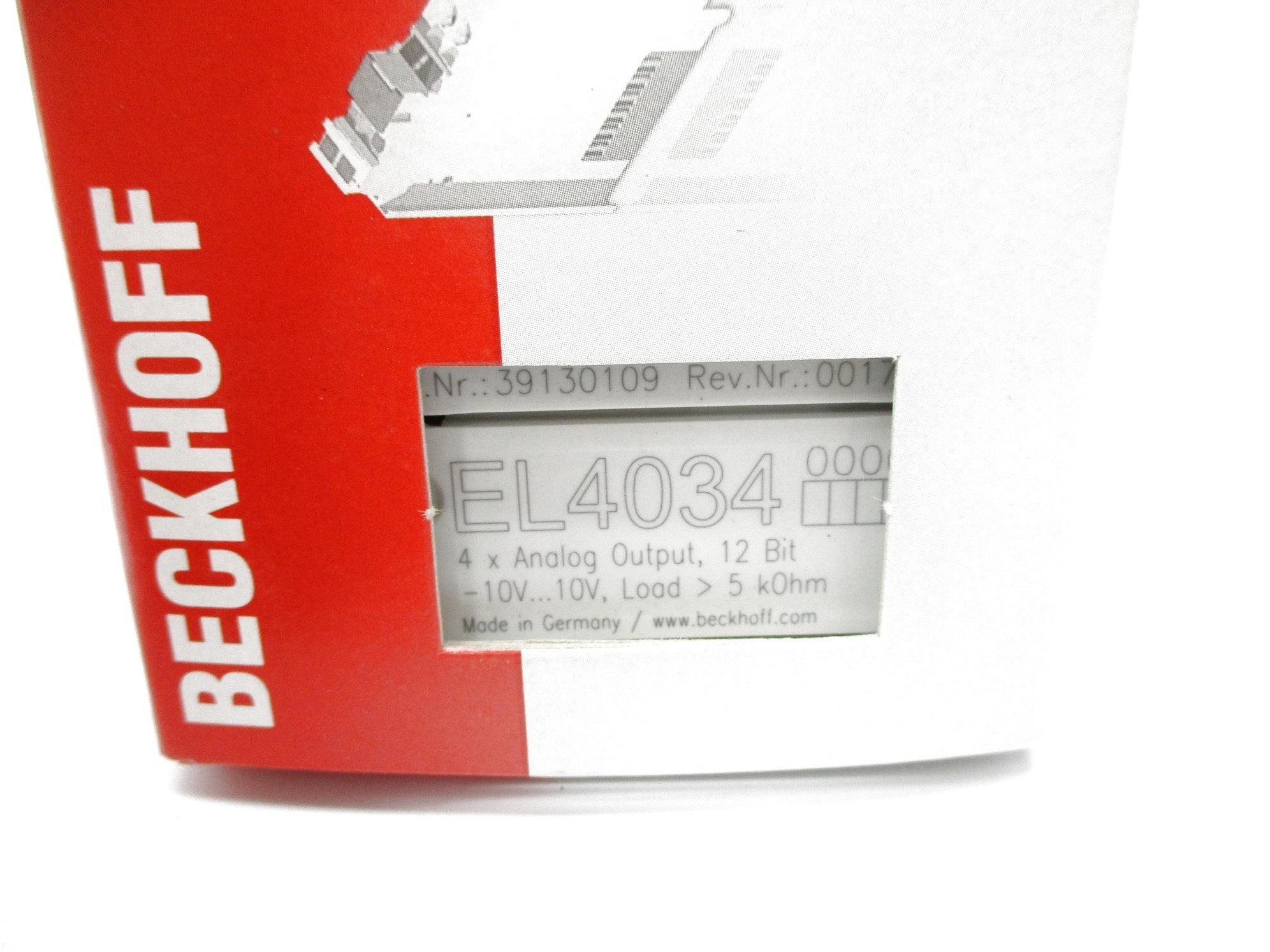 BECKHOFF EL4034 NSMP