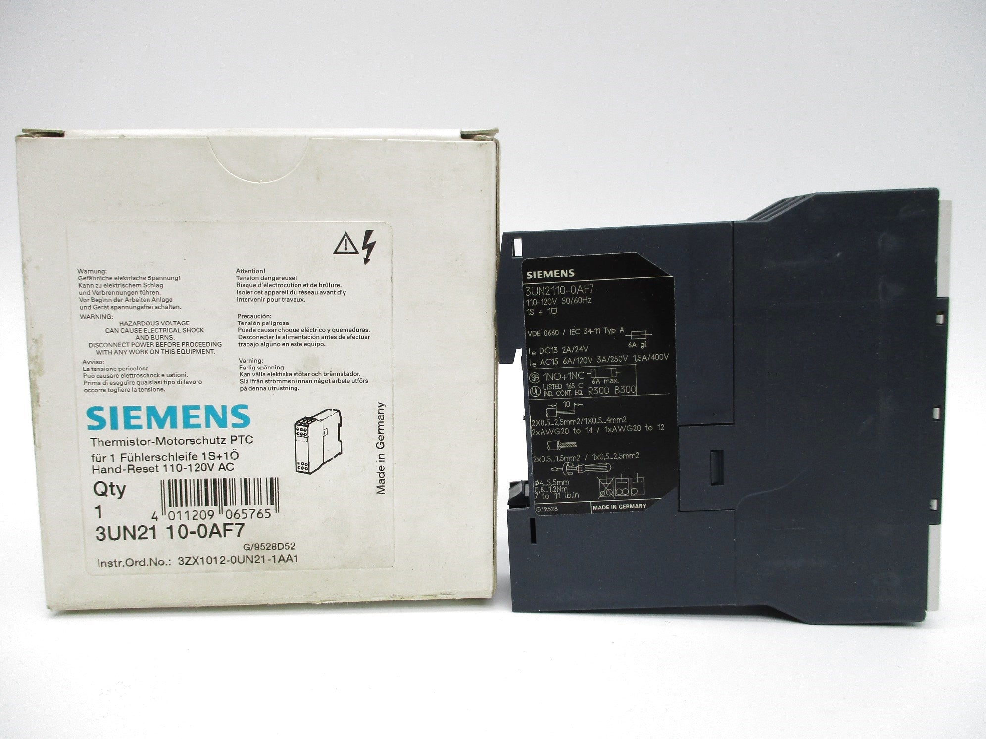 SIEMENS 3UN2110-0AF7 NSMP