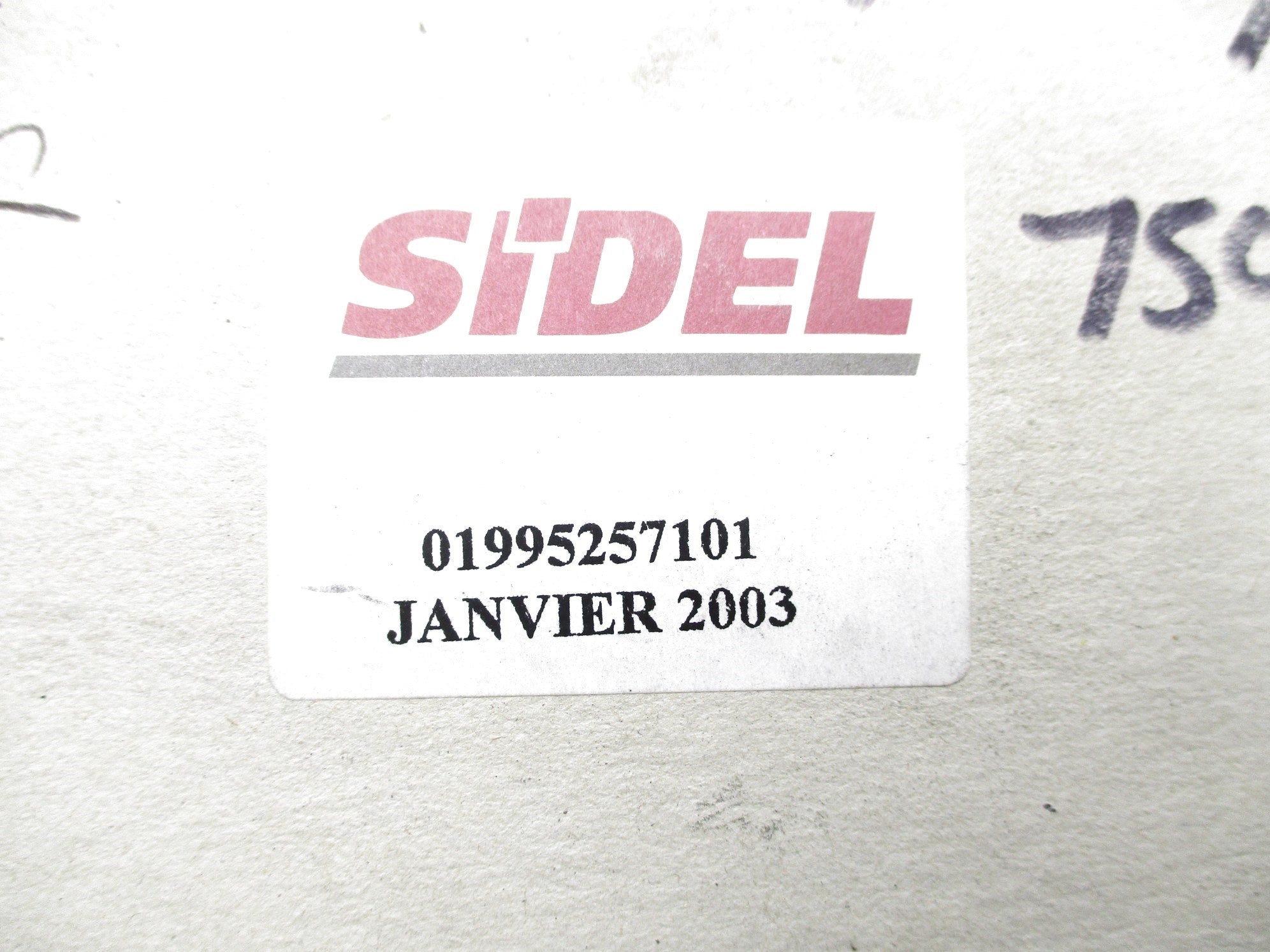 COMPATIBLE WITH SIDEL 01995257101 NSMP