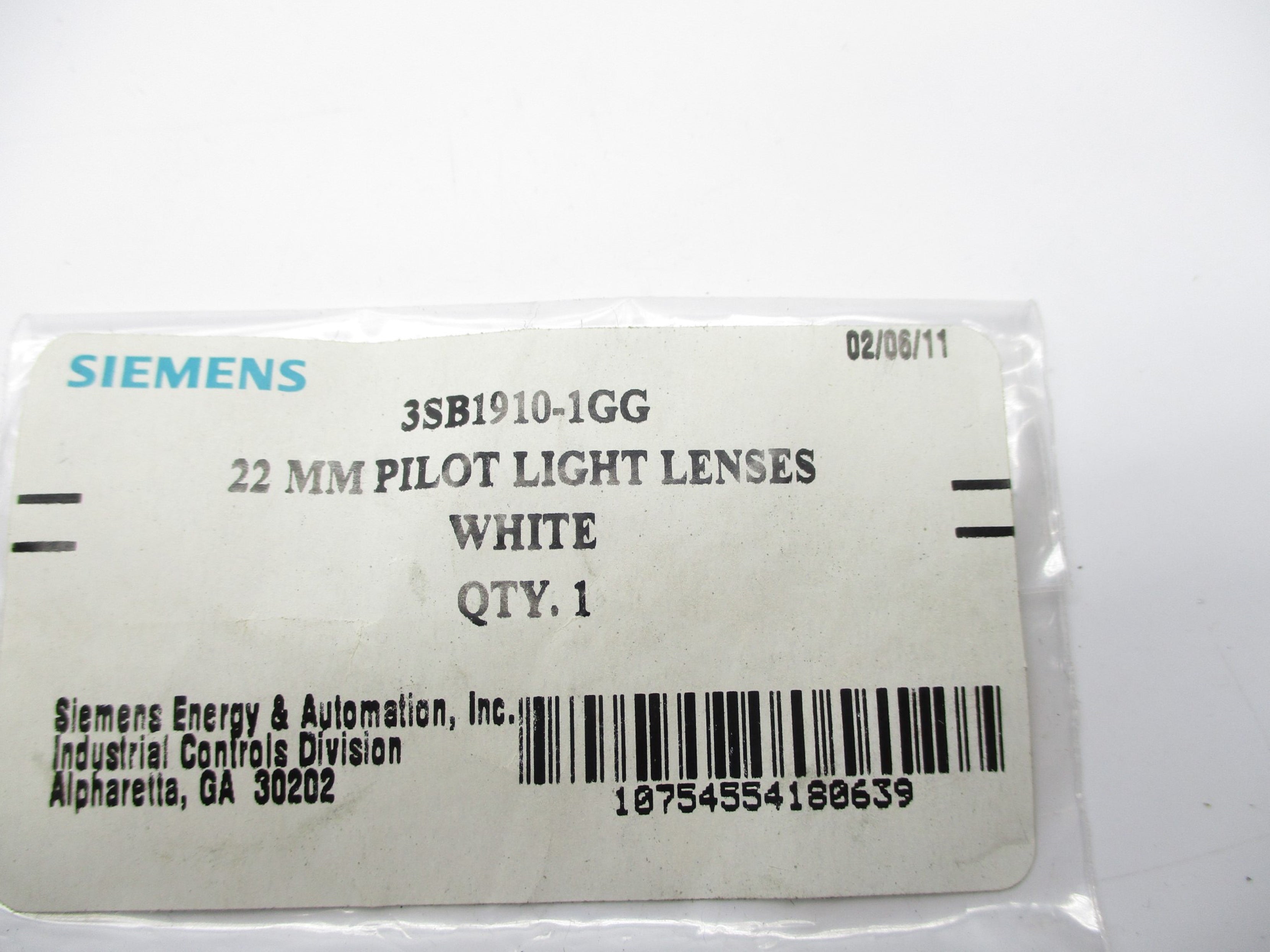 SIEMENS 3SB1910-1GG NSMP