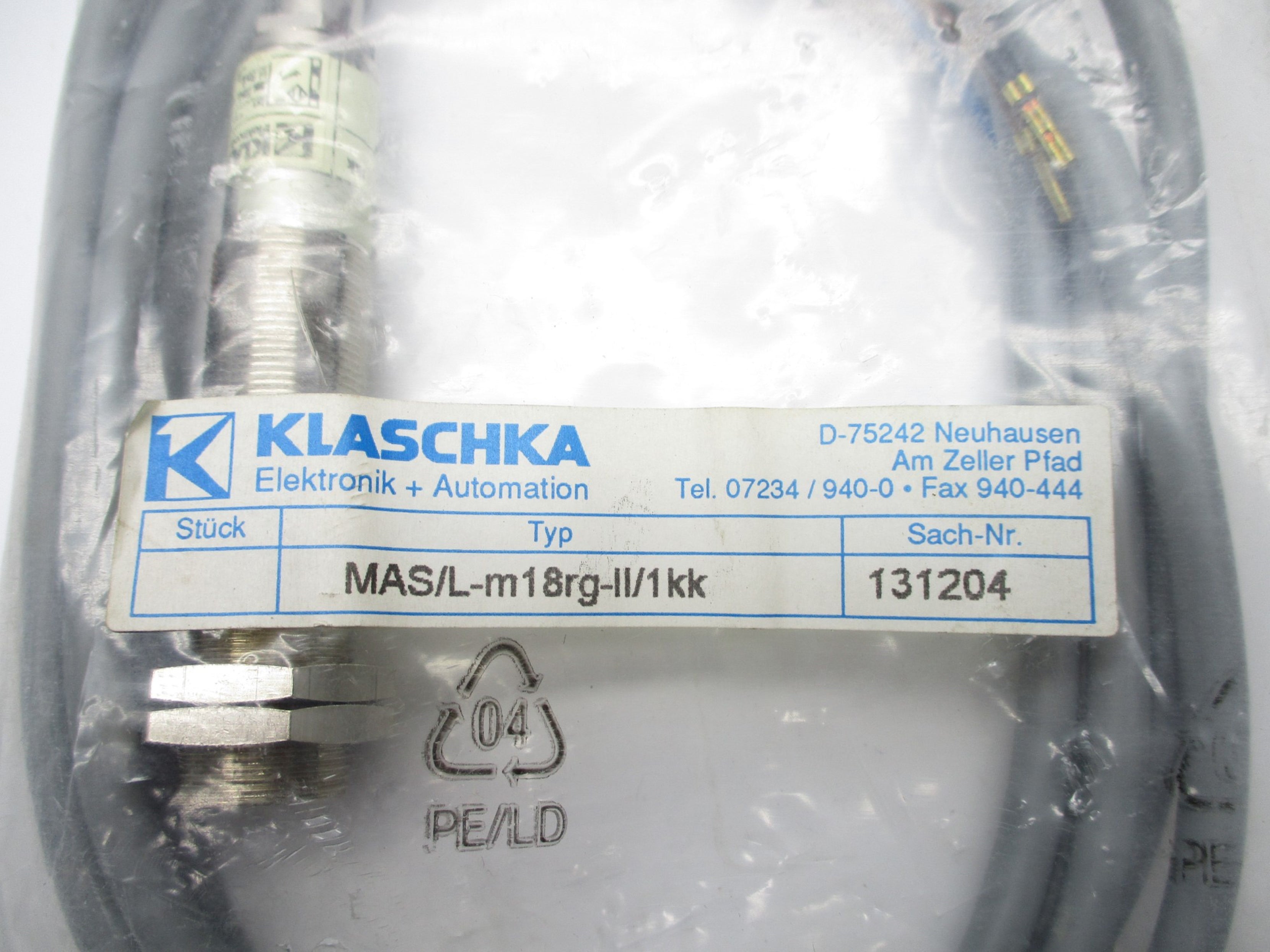 KLASCHKA MAS/L-m18rg-ii-1kk NSMP