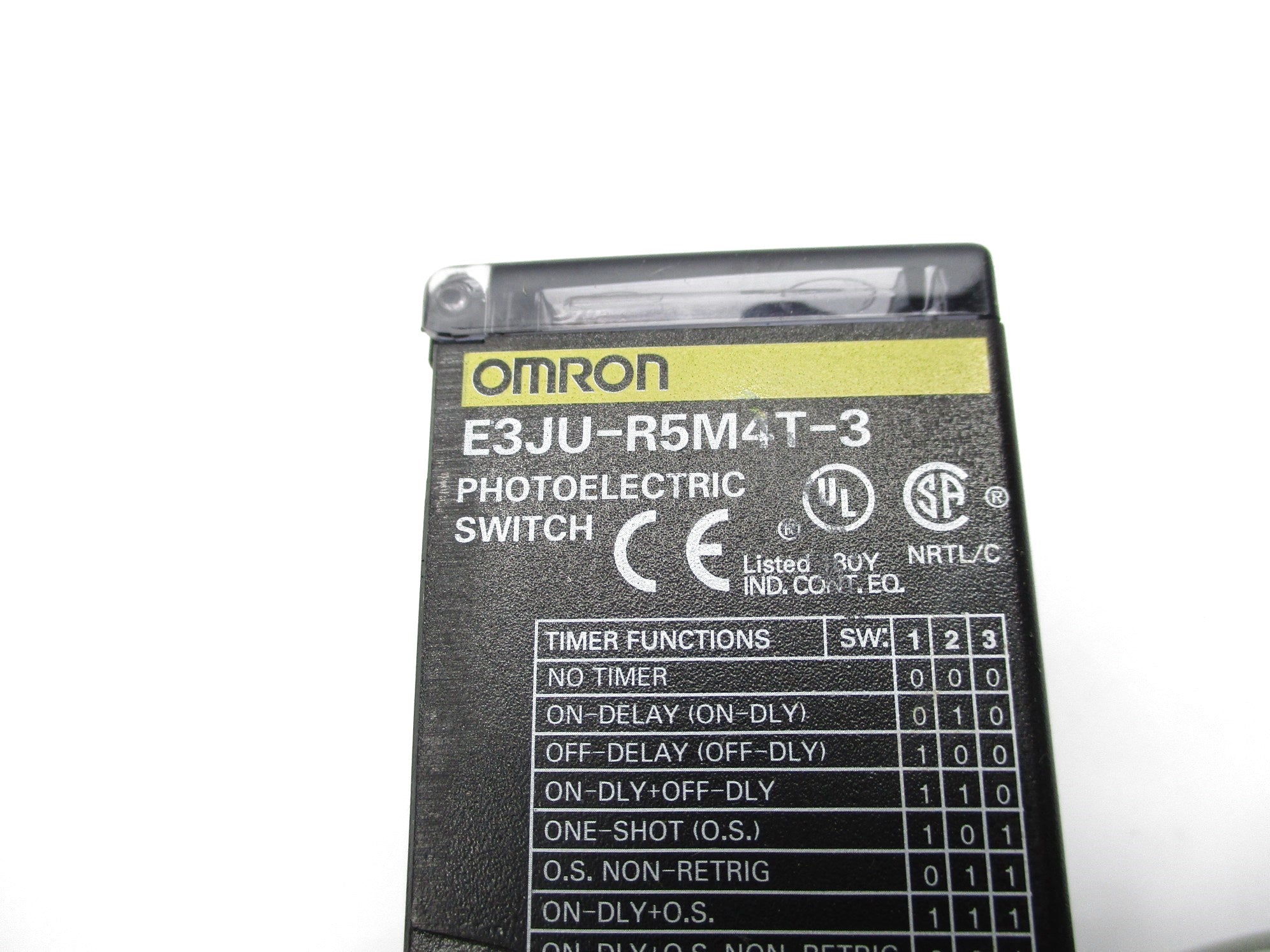 OMRON E3JU-R5M4T-3 NSNP