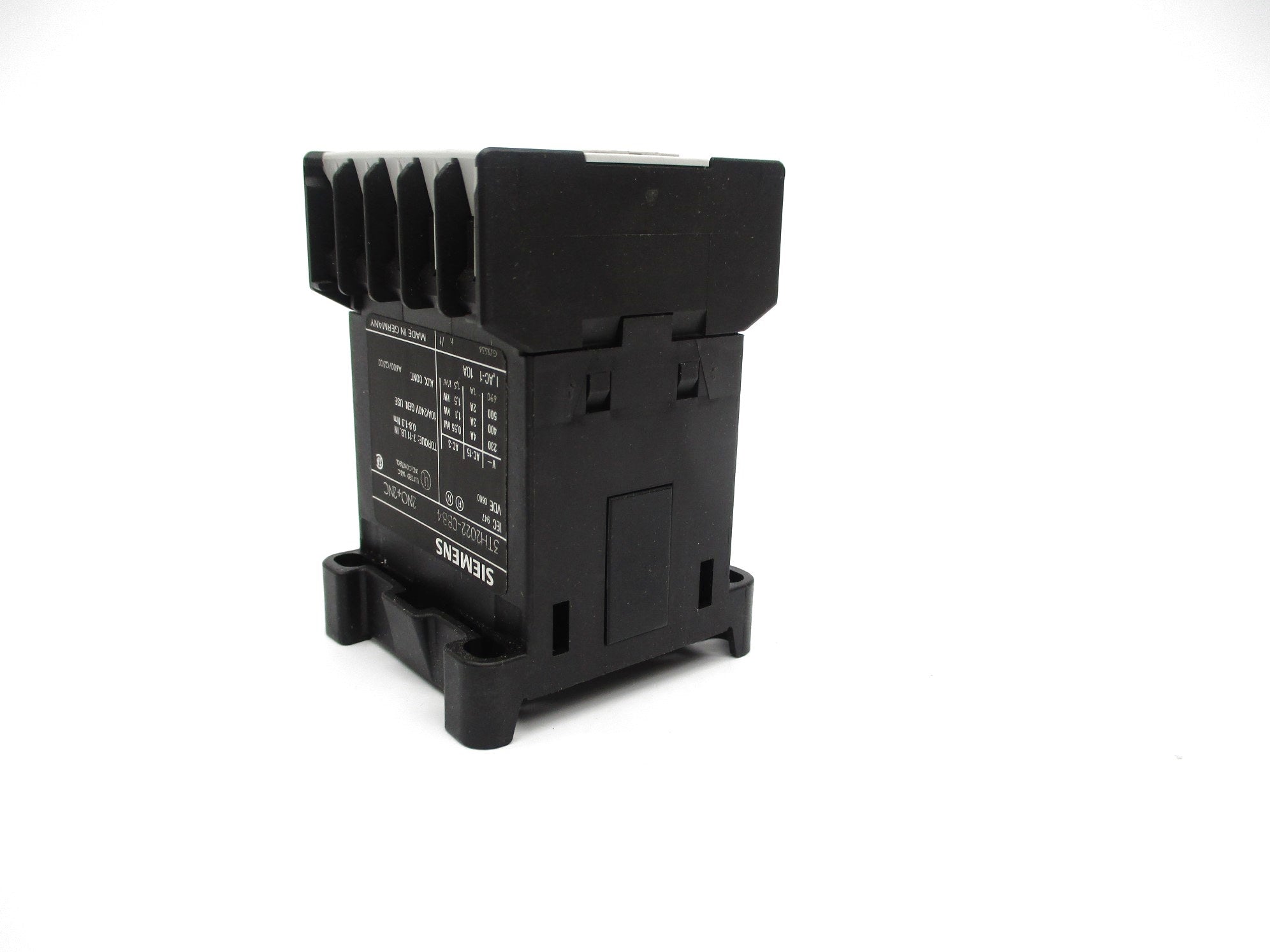 SIEMENS 3TH2022-0BB4 24VDC 10A NSNP