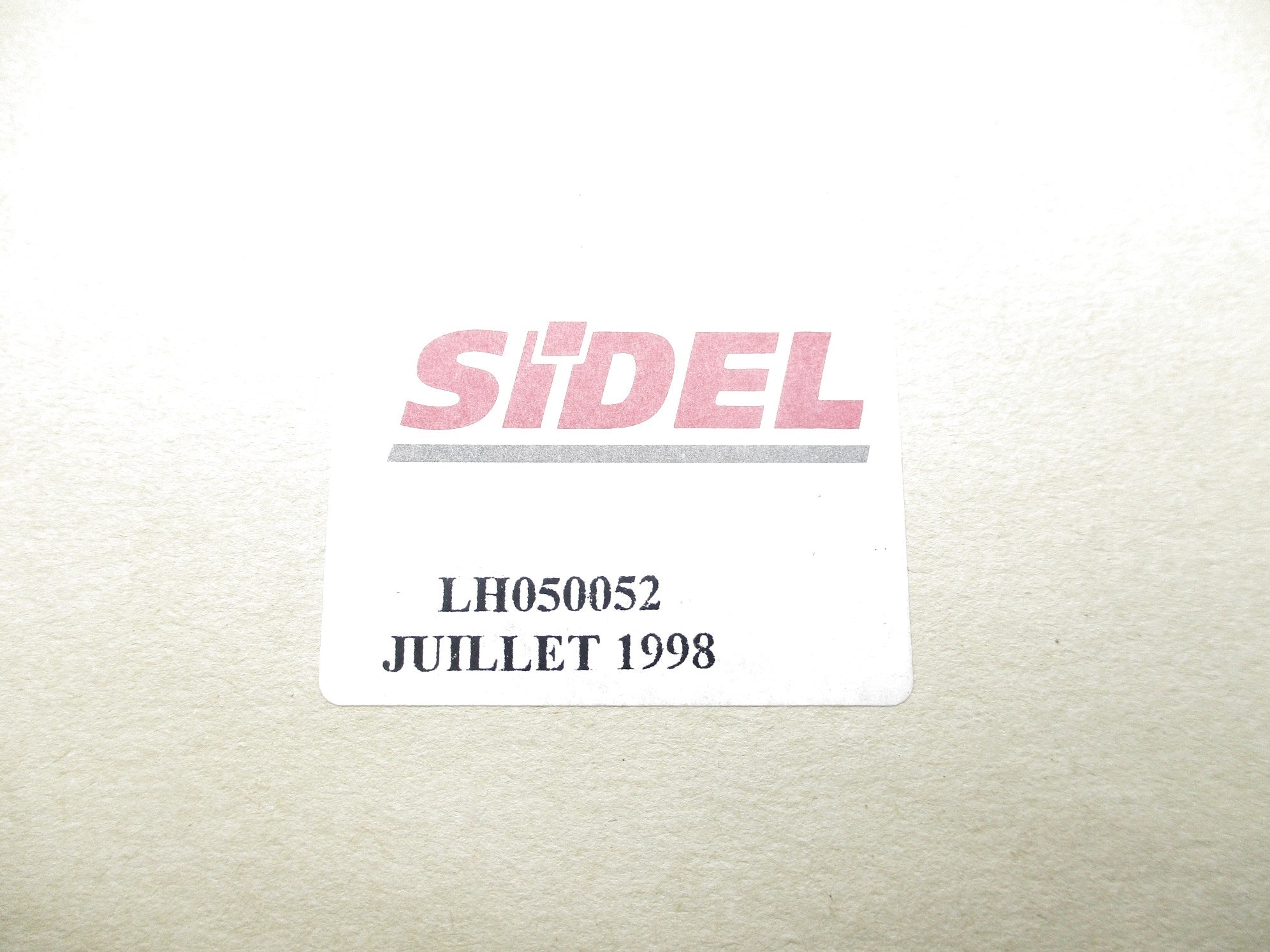 COMPATIBLE WITH SIDEL LH050052 NSMP
