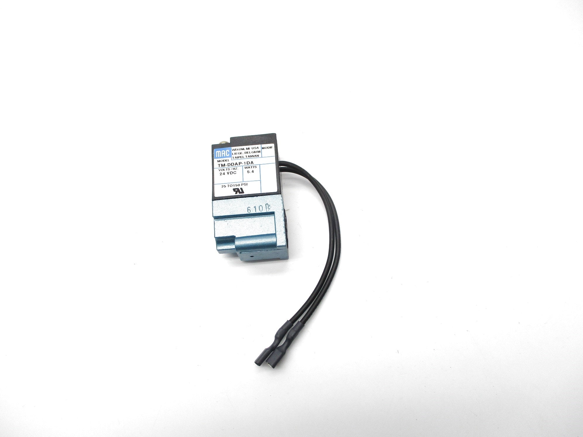 MAC TM-DDAP-1DA 24VDC 25-150PSI NSNP