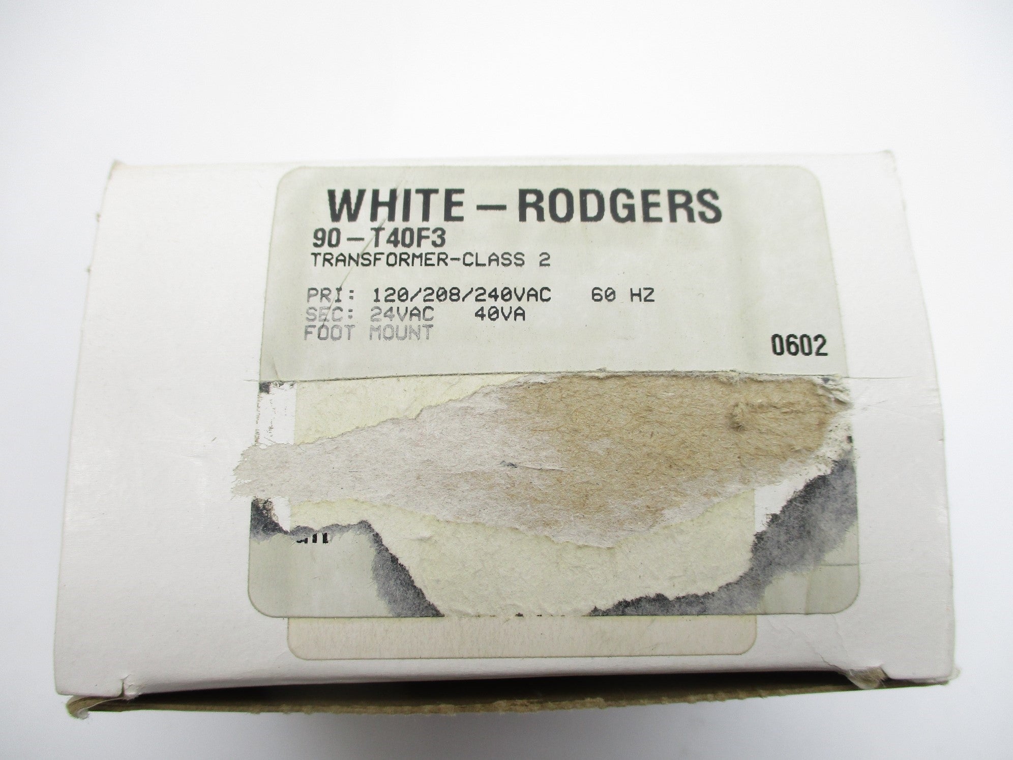 WHITE-RODGERS 90-T40F3 NSMP