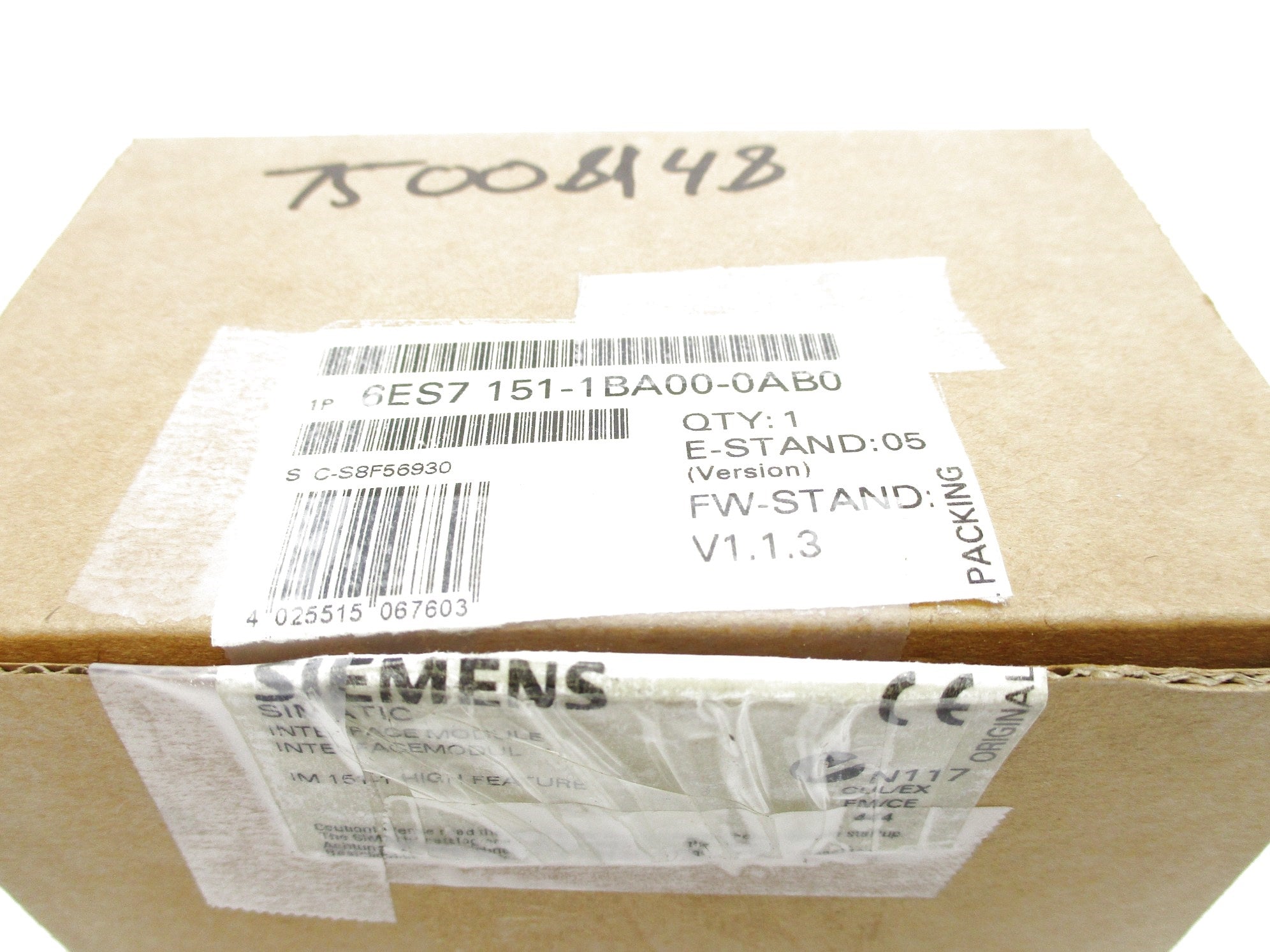 SIEMENS 6ES7151-1BA00-0AB0 NSMP