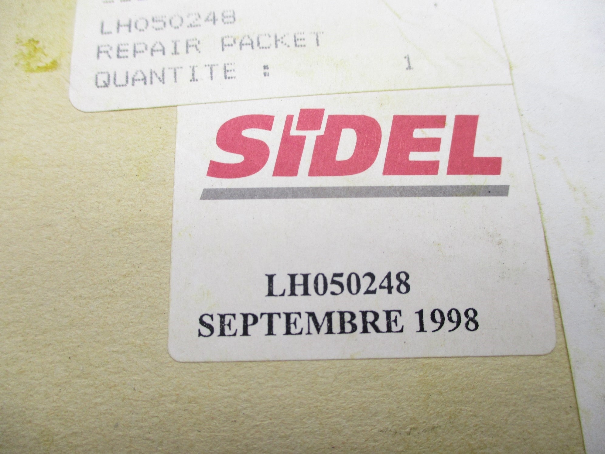 COMPATIBLE WITH SIDEL LH050248 NSMP