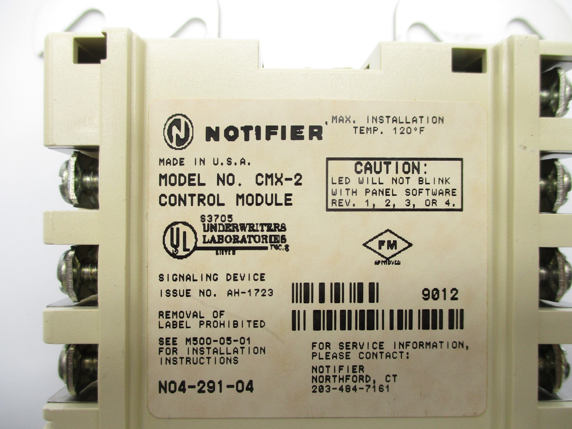 NOTIFIER CMX-2 NSNP