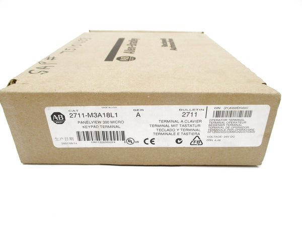 ALLEN BRADLEY 2711-M3A18L1 SER. A F/W 4.46 NSMP