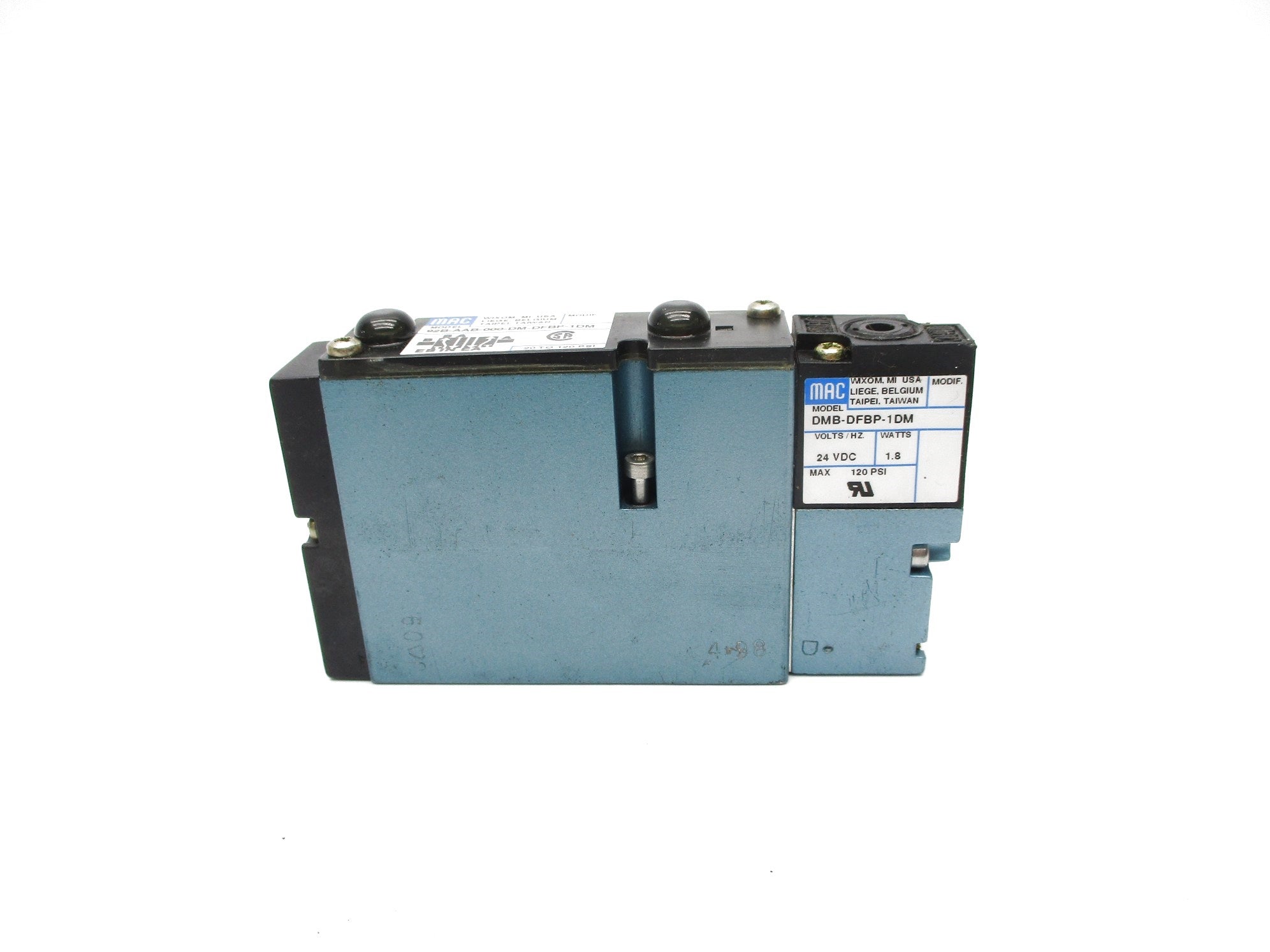 MAC 92B-AAB-000-DM-DFBP-1DM 24VDC 20-120PSI NSMP
