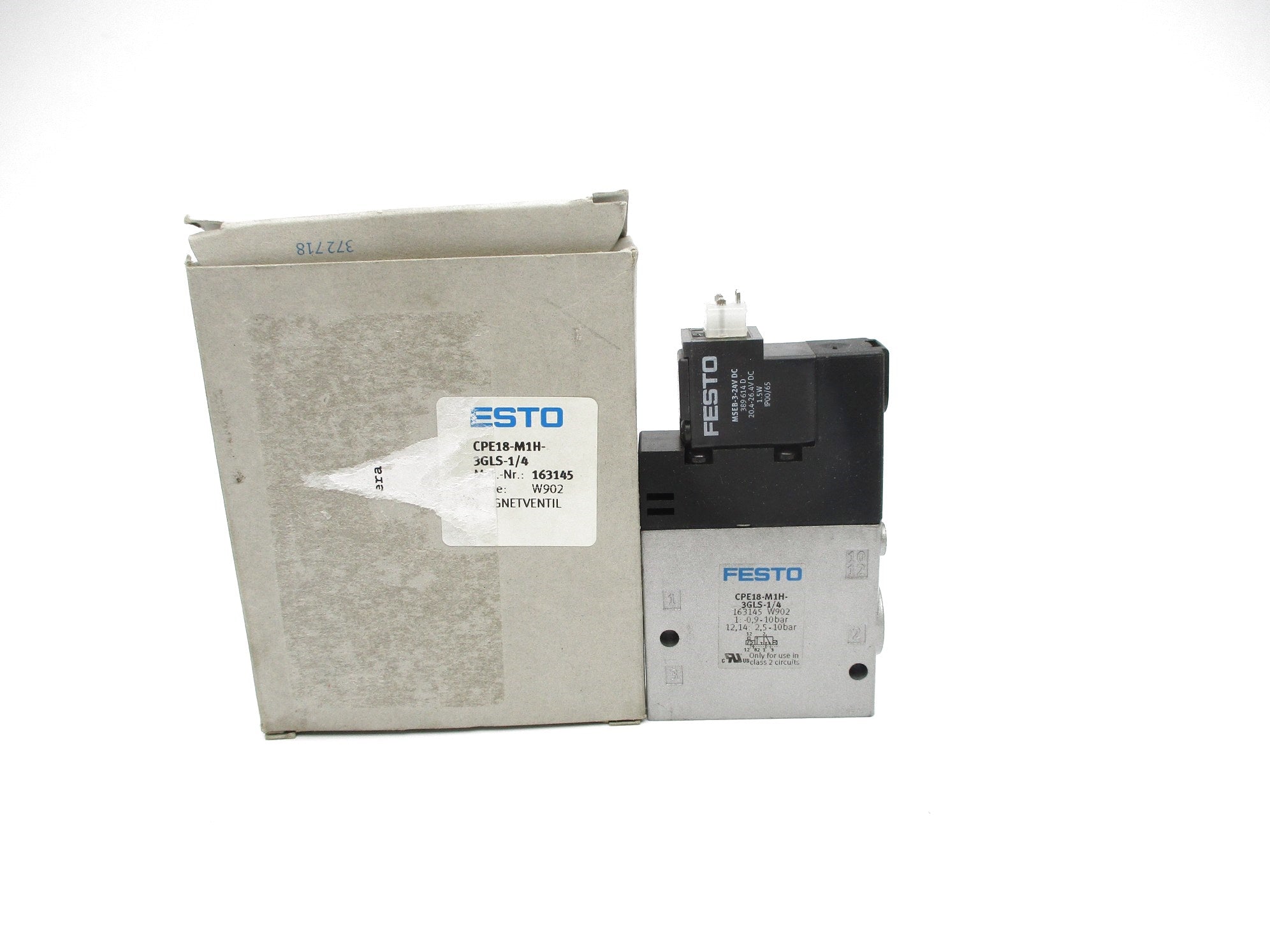 FESTO CPE18-M1H-3GLS-1/4 20.4-26.4VDC NSMP