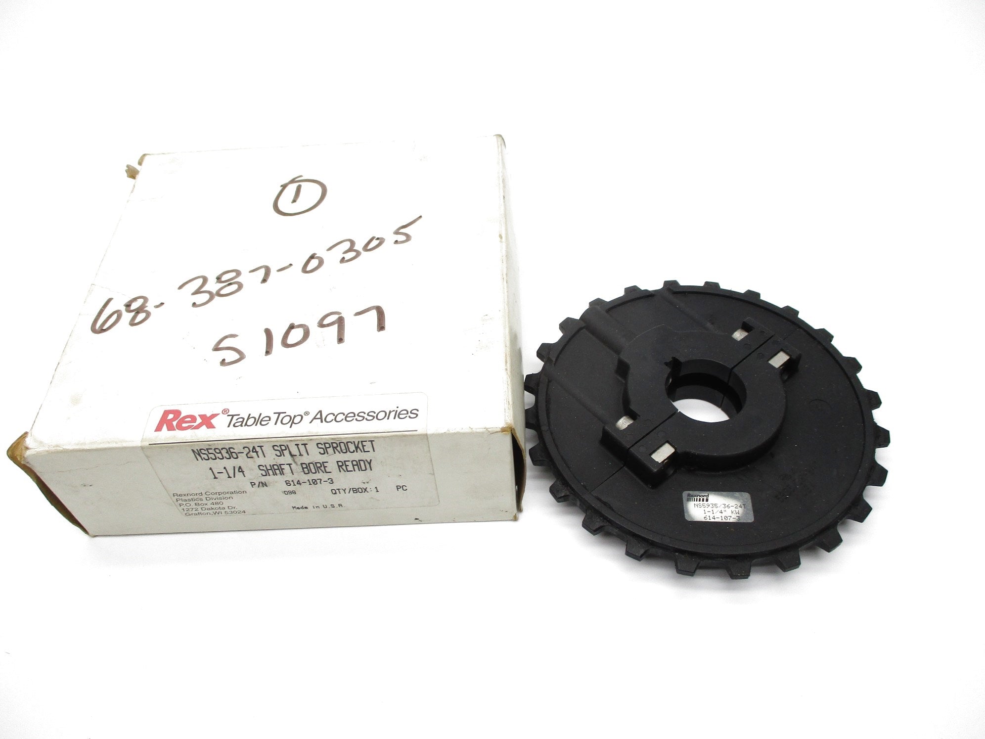REXNORD NS5936-24T-1-1/4 614-107-3 NSMP
