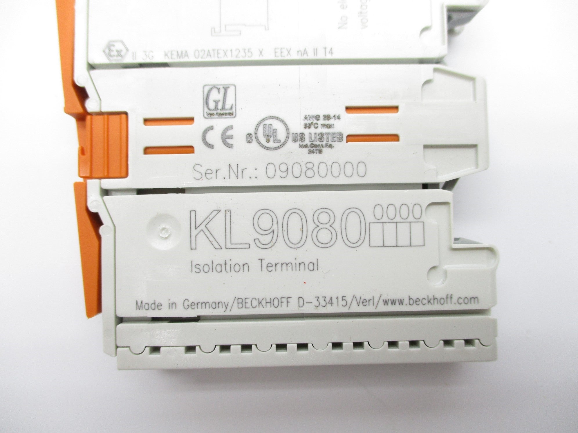 BECKHOFF KL9080 NSNP