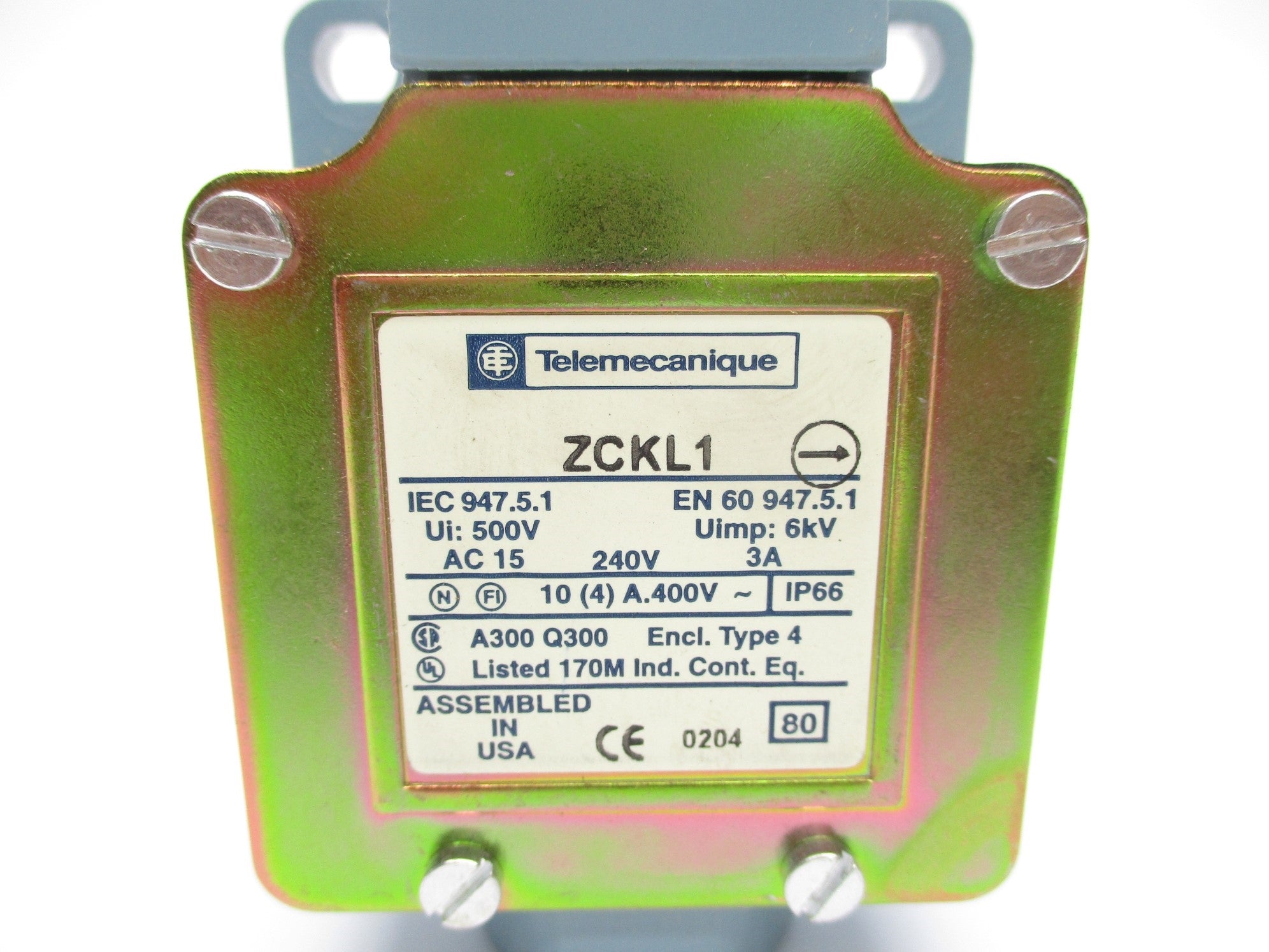 TELEMECANIQUE ZCKL1 NSNP