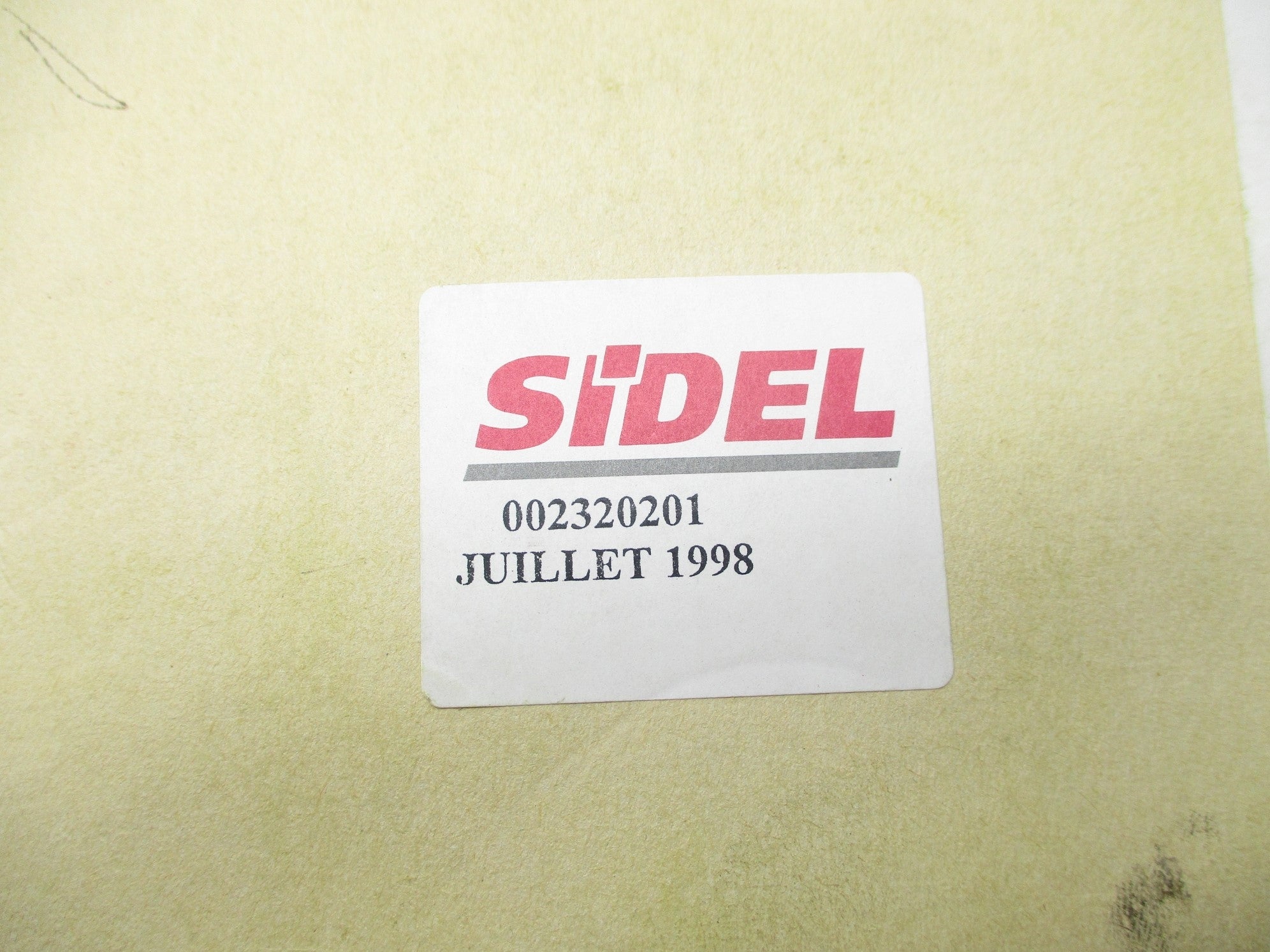 COMPATIBLE WITH SIDEL 002320201 NSMP
