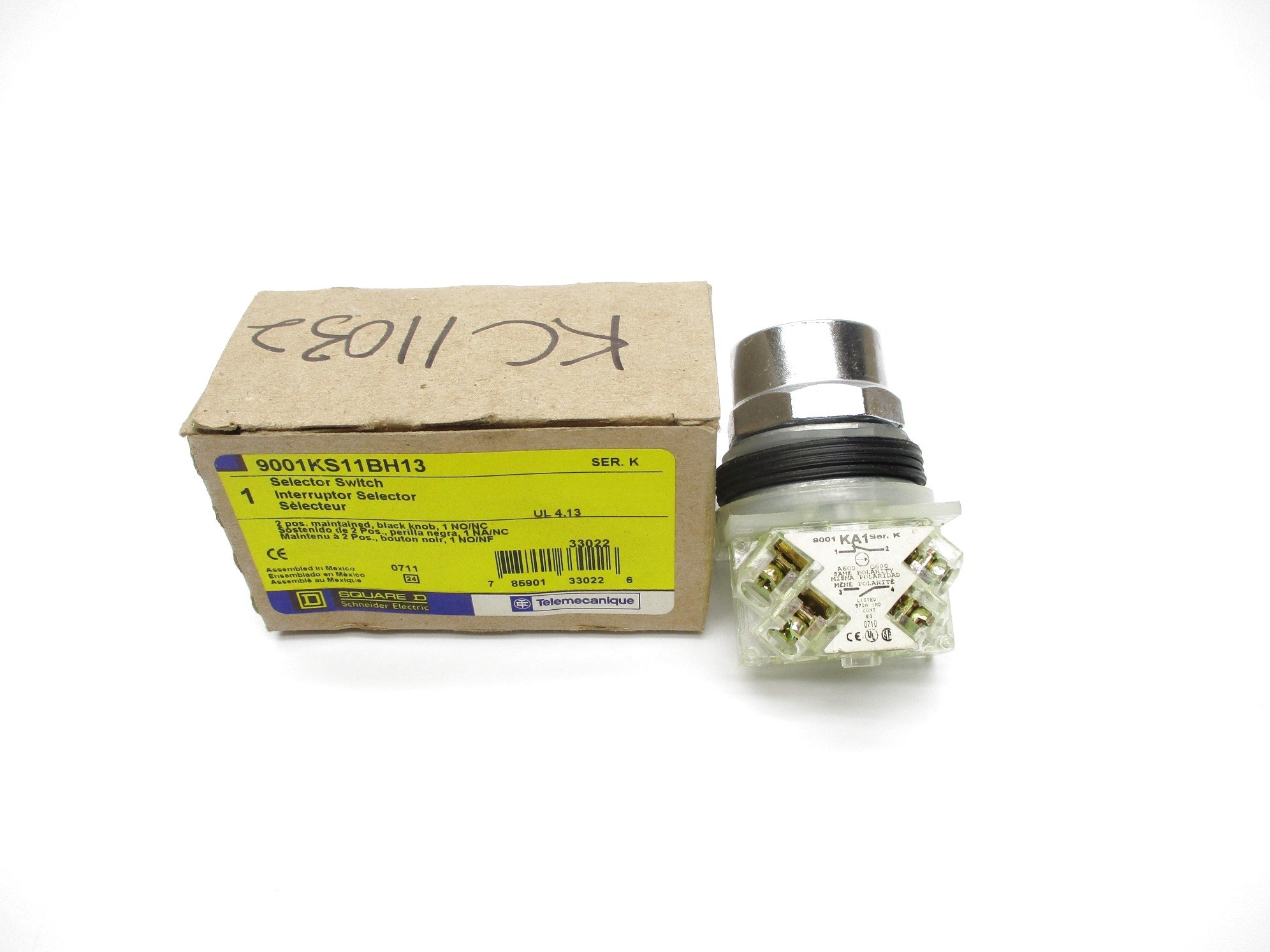 SQUARE D 9001KS11BH13 SER. K (AS PICTURED) NSMP