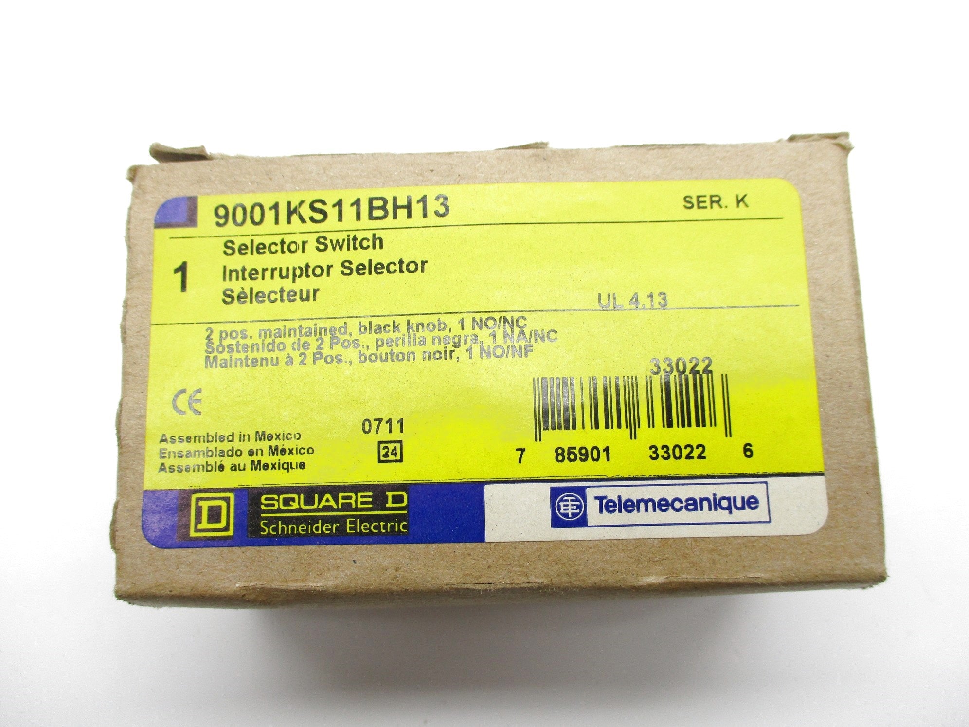 SQUARE D 9001KS11BH13 SER. K (AS PICTURED) NSMP