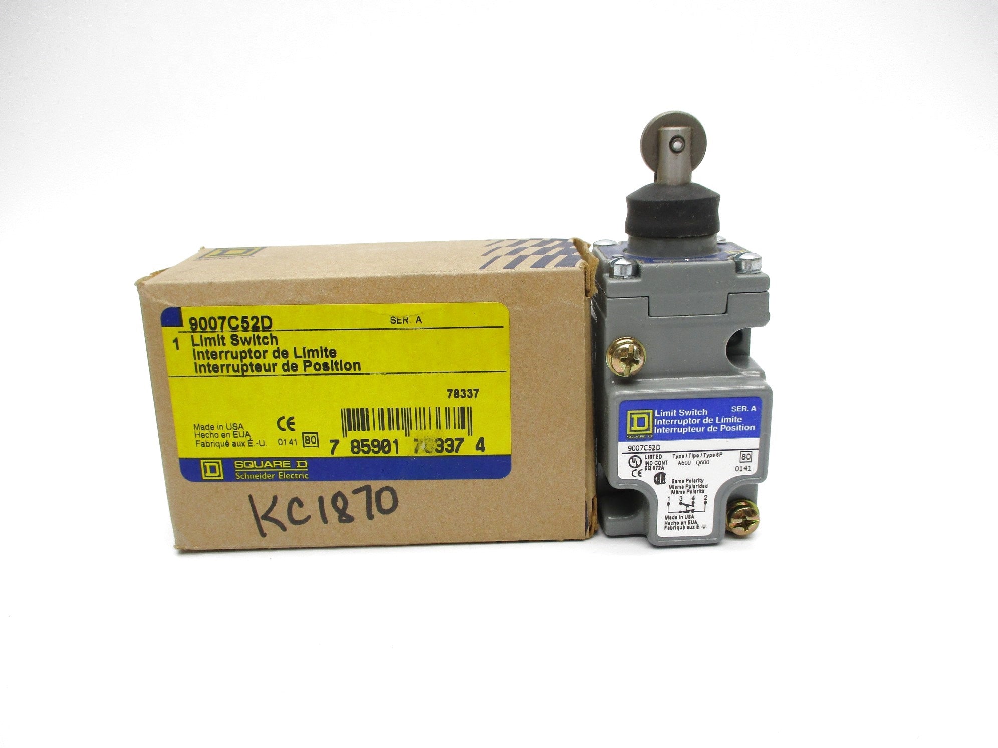 SQUARE D 9007C52D SER. A NSMP