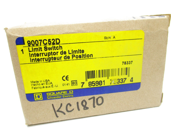 SQUARE D 9007C52D SER. A NSMP