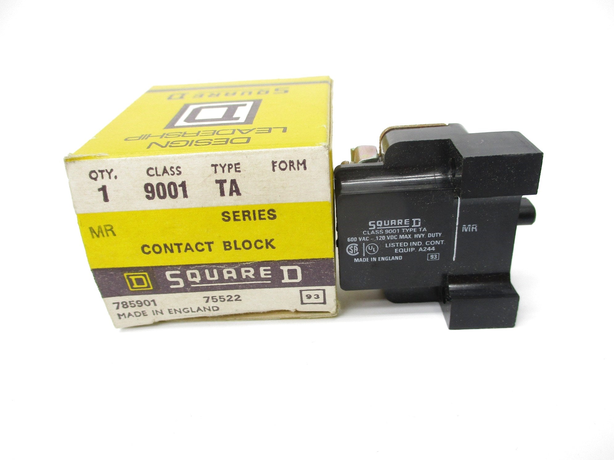 SQUARE D 9001TA 600VAC NSMP