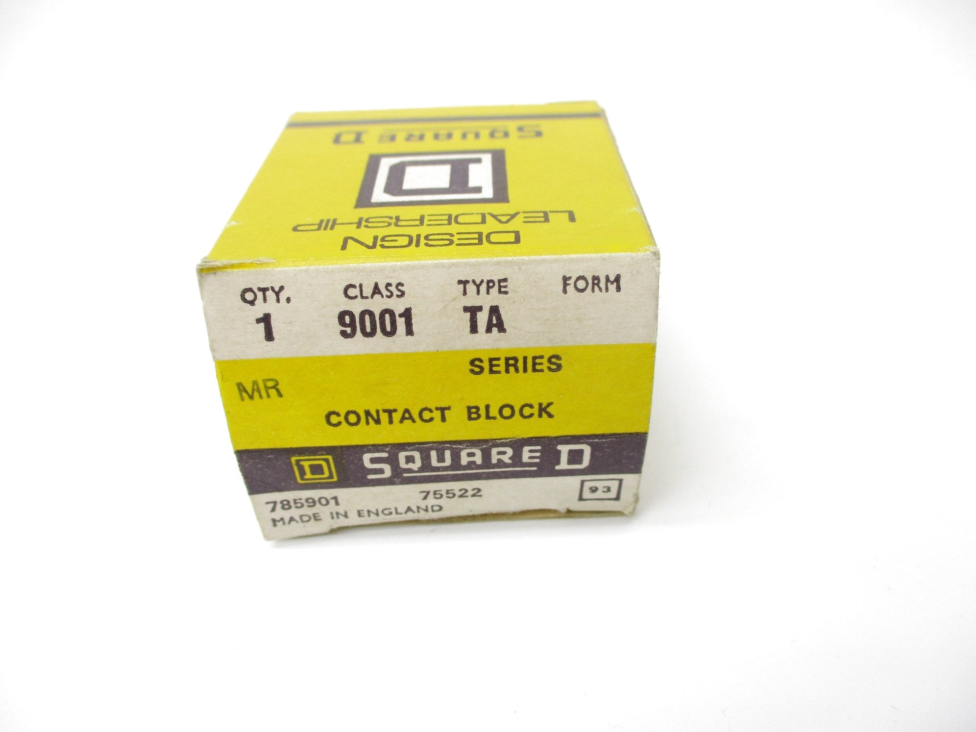 SQUARE D 9001TA 600VAC NSMP