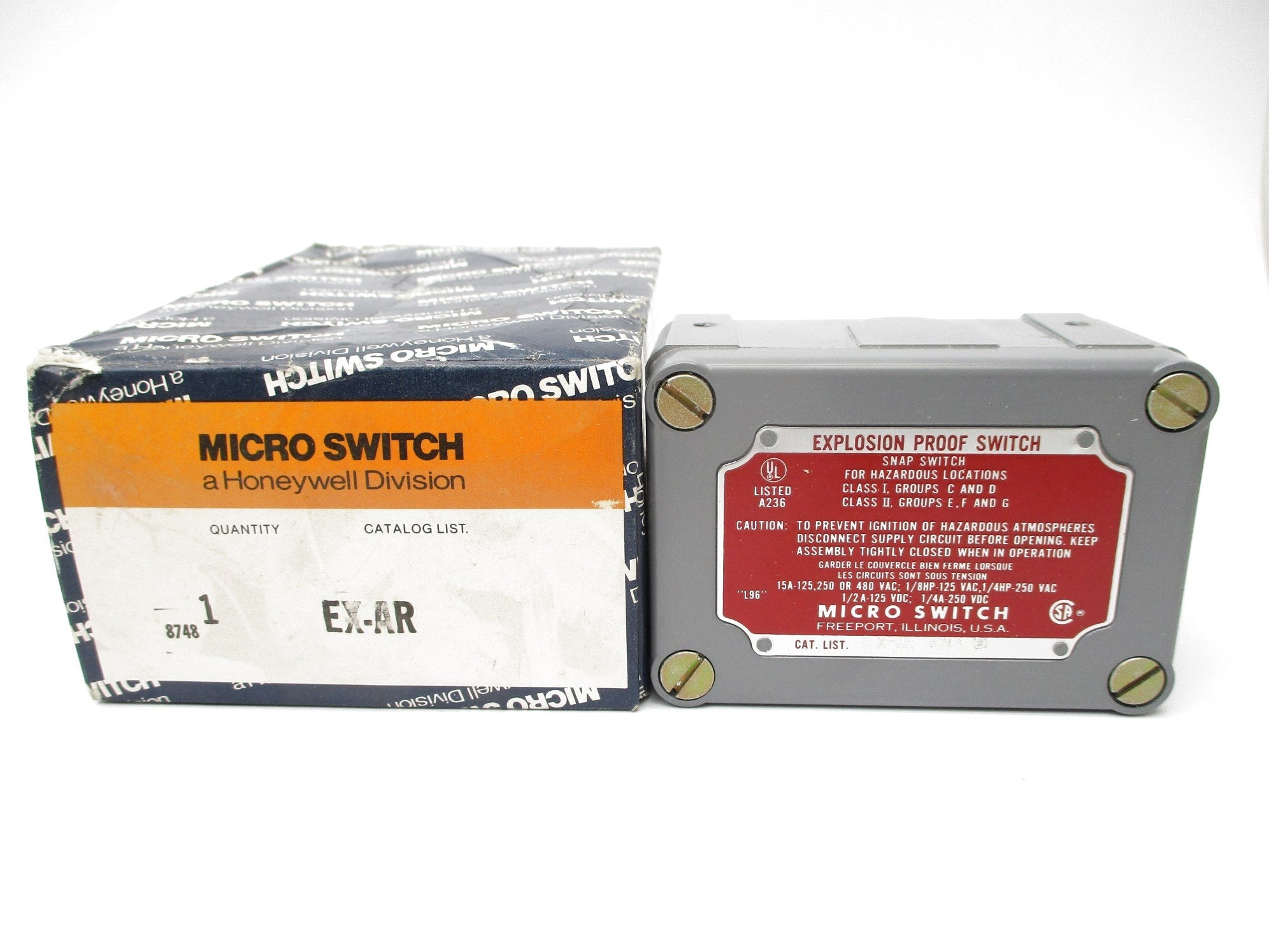 MICRO SWITCH EX-AR NSMP