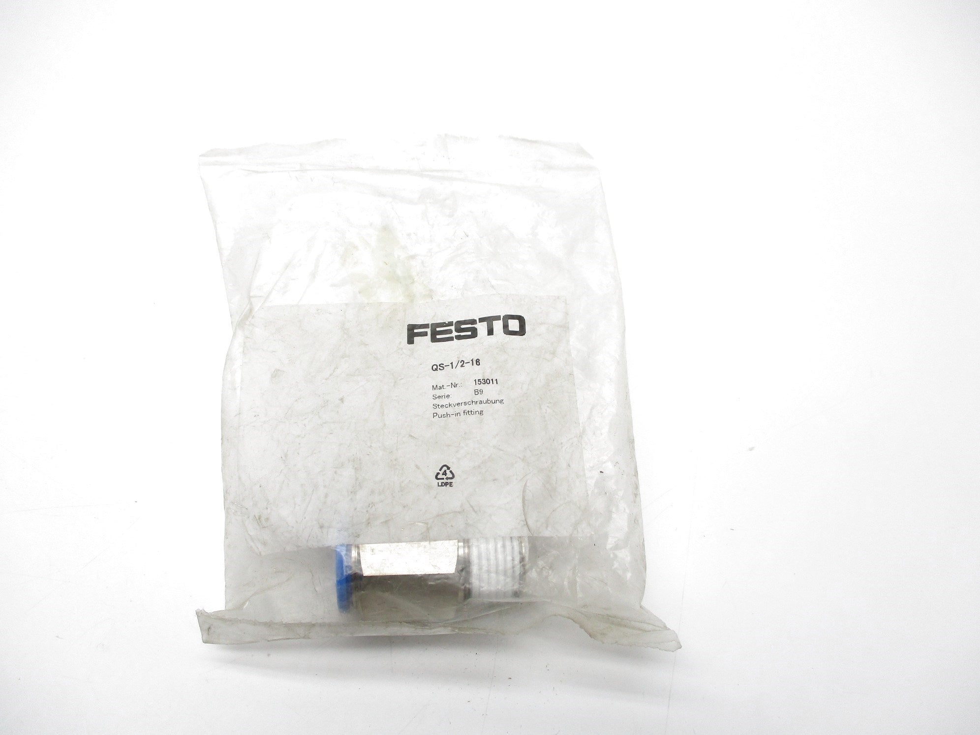 FESTO QS-1/2-16 SER. B9 NSMP