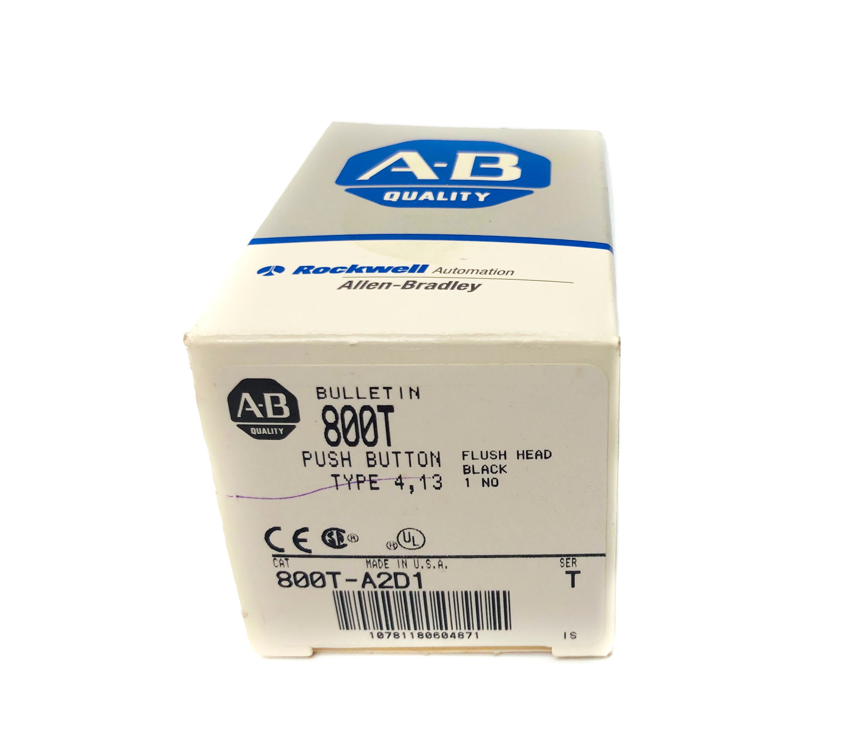 ALLEN BRADLEY 800T-A2D1 SER. T (GY/BL) NSMP