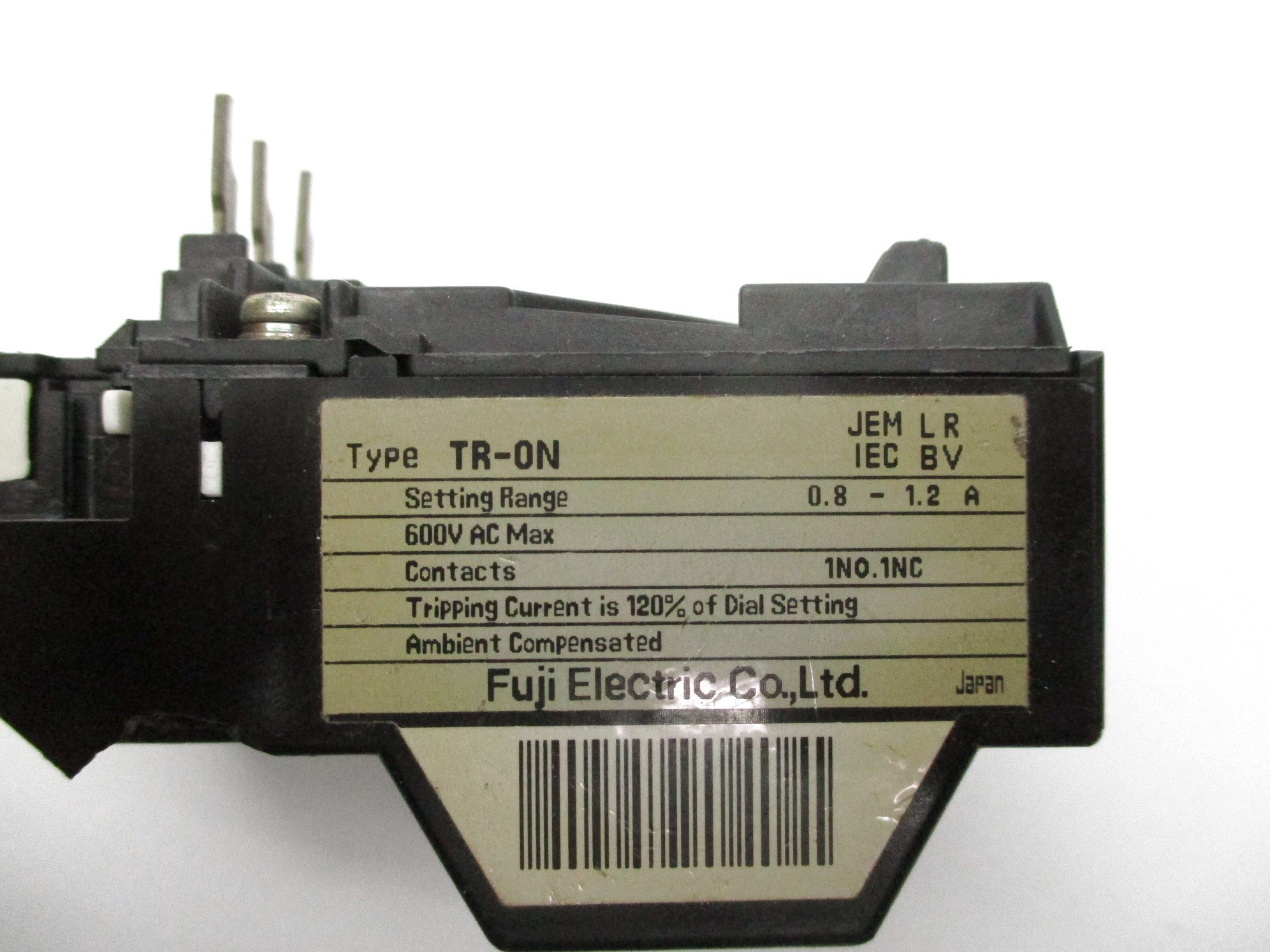 FUJI ELECTRIC TR-ON 600VAC NSNP
