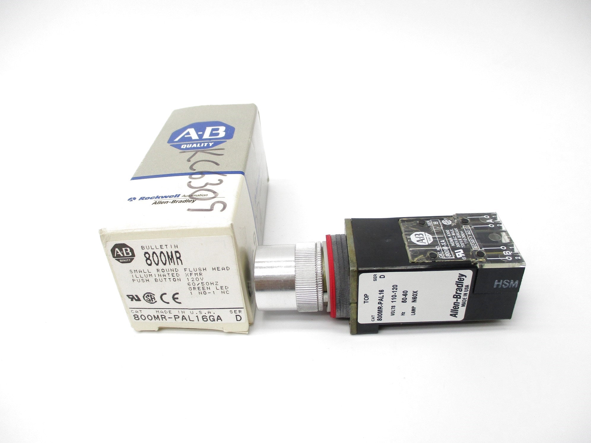 INDUSTRIAL SPARE PART 800MR-PAL16GA SER. D 120V (GY/BL) NSMP