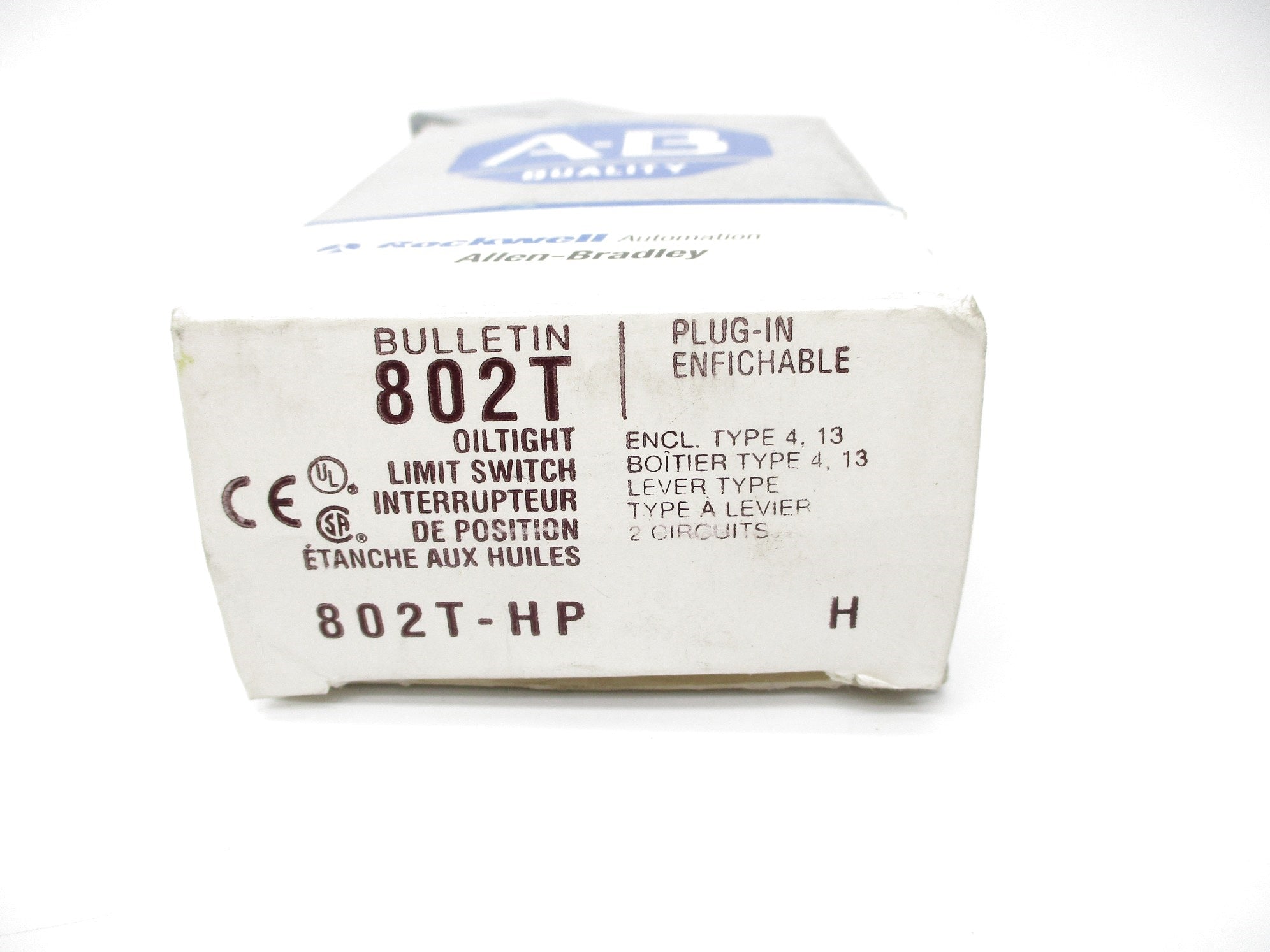 ALLEN BRADLEY 802T-HP SER. H (GY/BL) NSMP