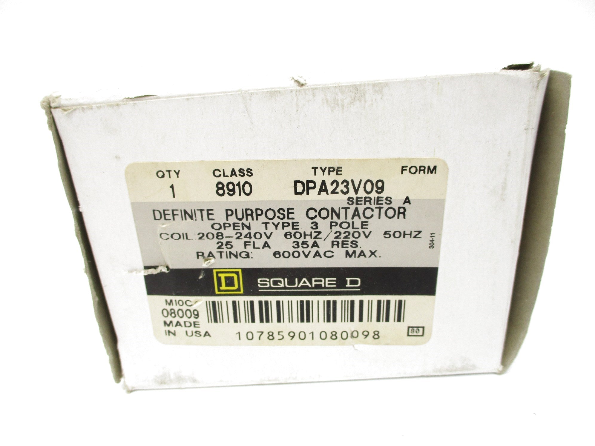 SQUARE D 8910DPA23V09 SER. A 208-240V NSMP