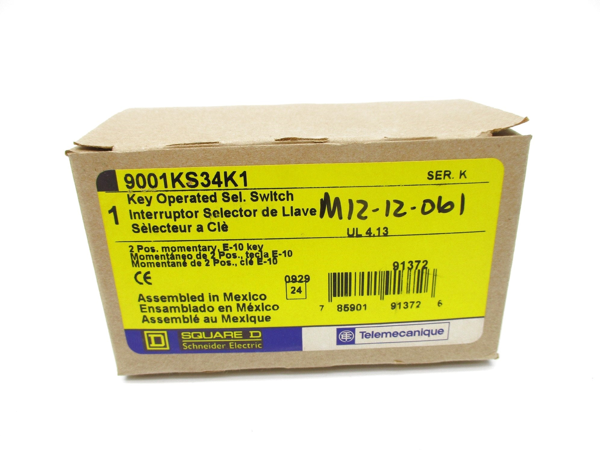 SQUARE D 9001KS34K1 SER. K NSMP