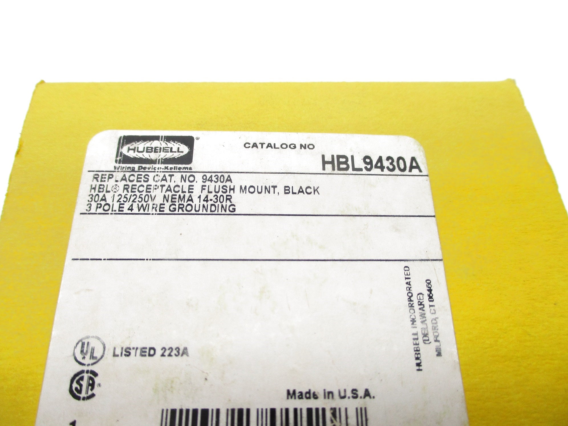 HUBBELL HBL9430A NSMP