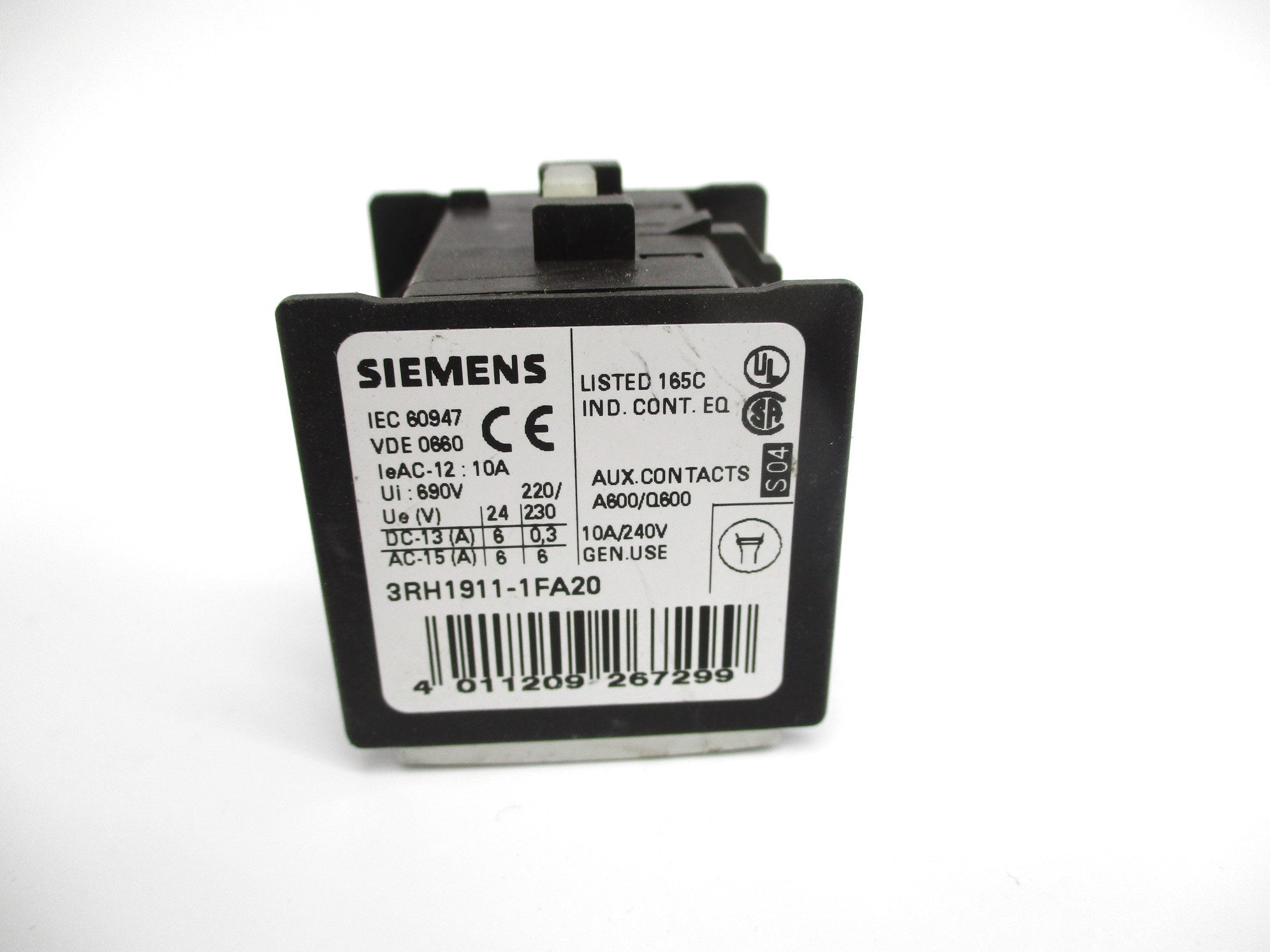 SIEMENS 3RH1911-1FA20 UNMP