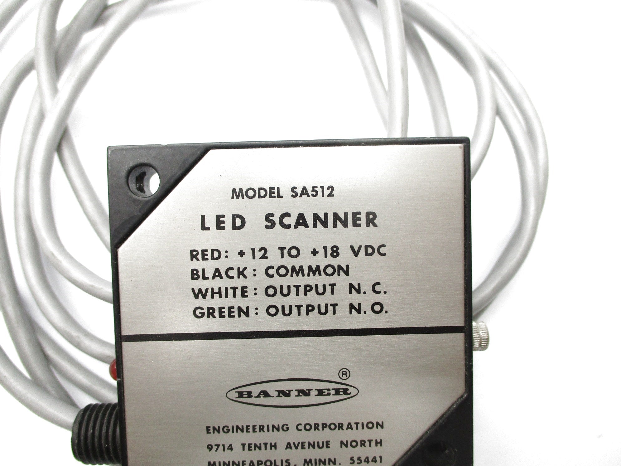 BANNER ENGINEERING SA512 12-18VDC NSNP