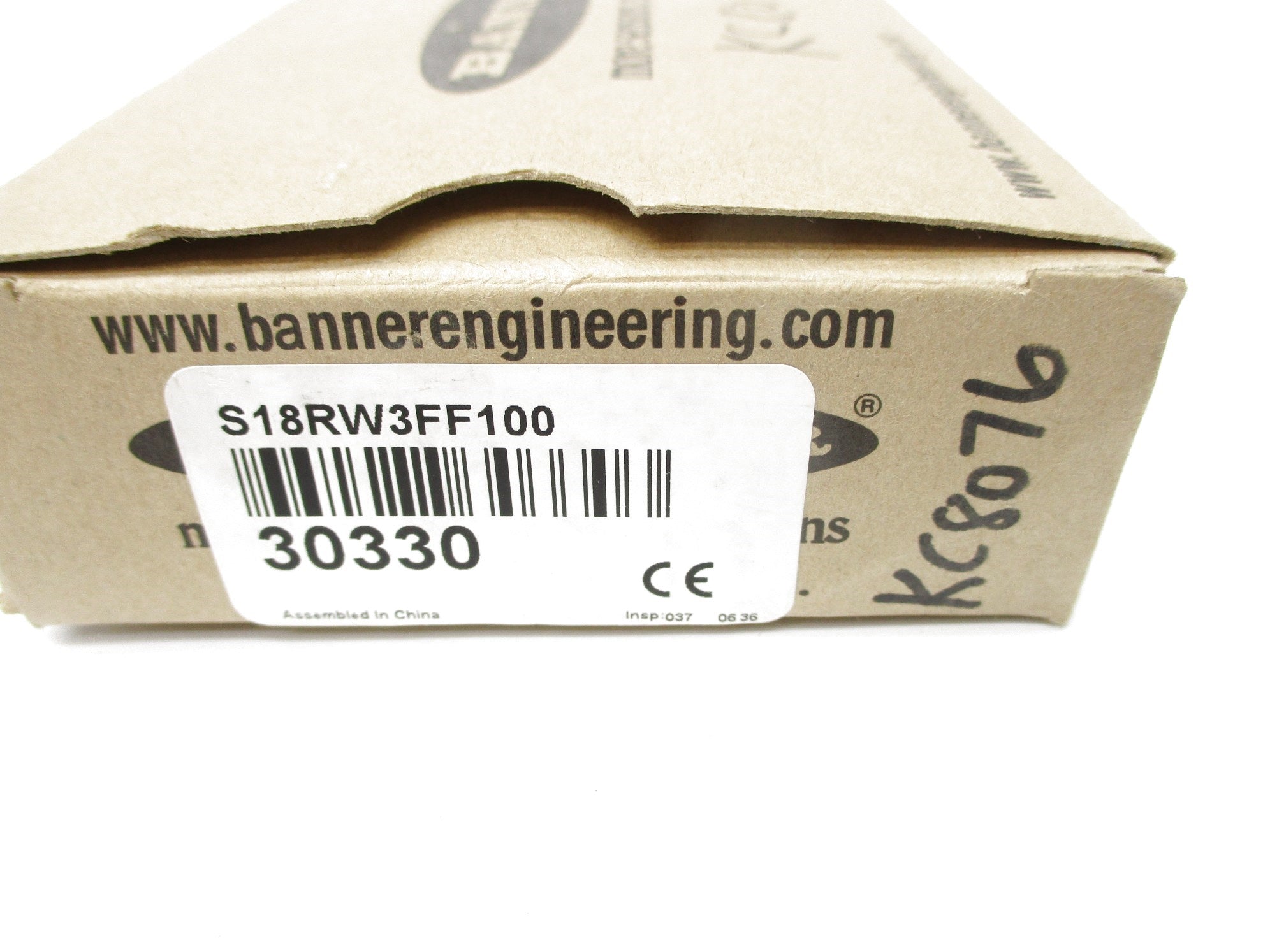 BANNER ENGINEERING S18RW3FF100 30330 NSMP