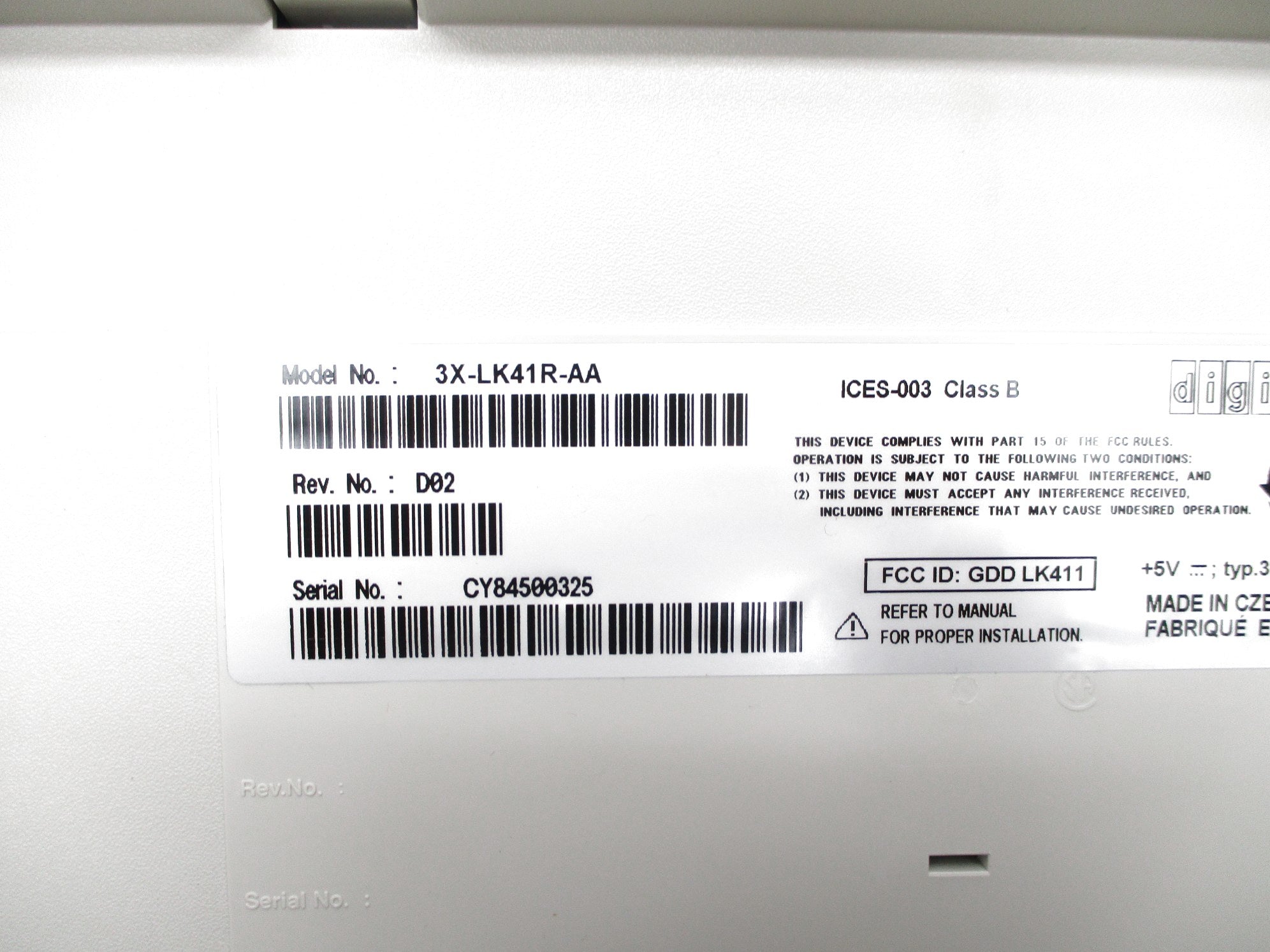 DIGITAL 3X-LK41R-AA NSNP