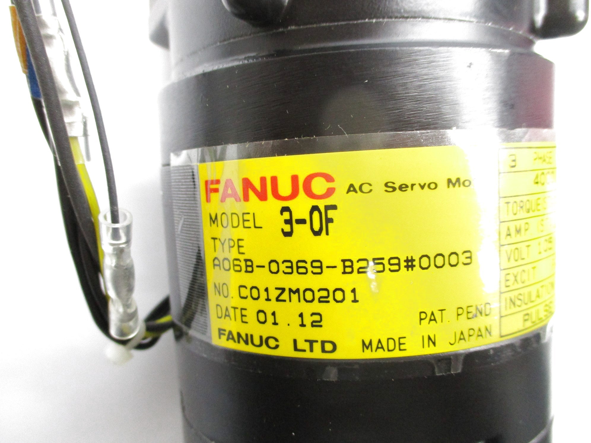 FANUC A06B-0369-B259#0003 3-0F NSNP