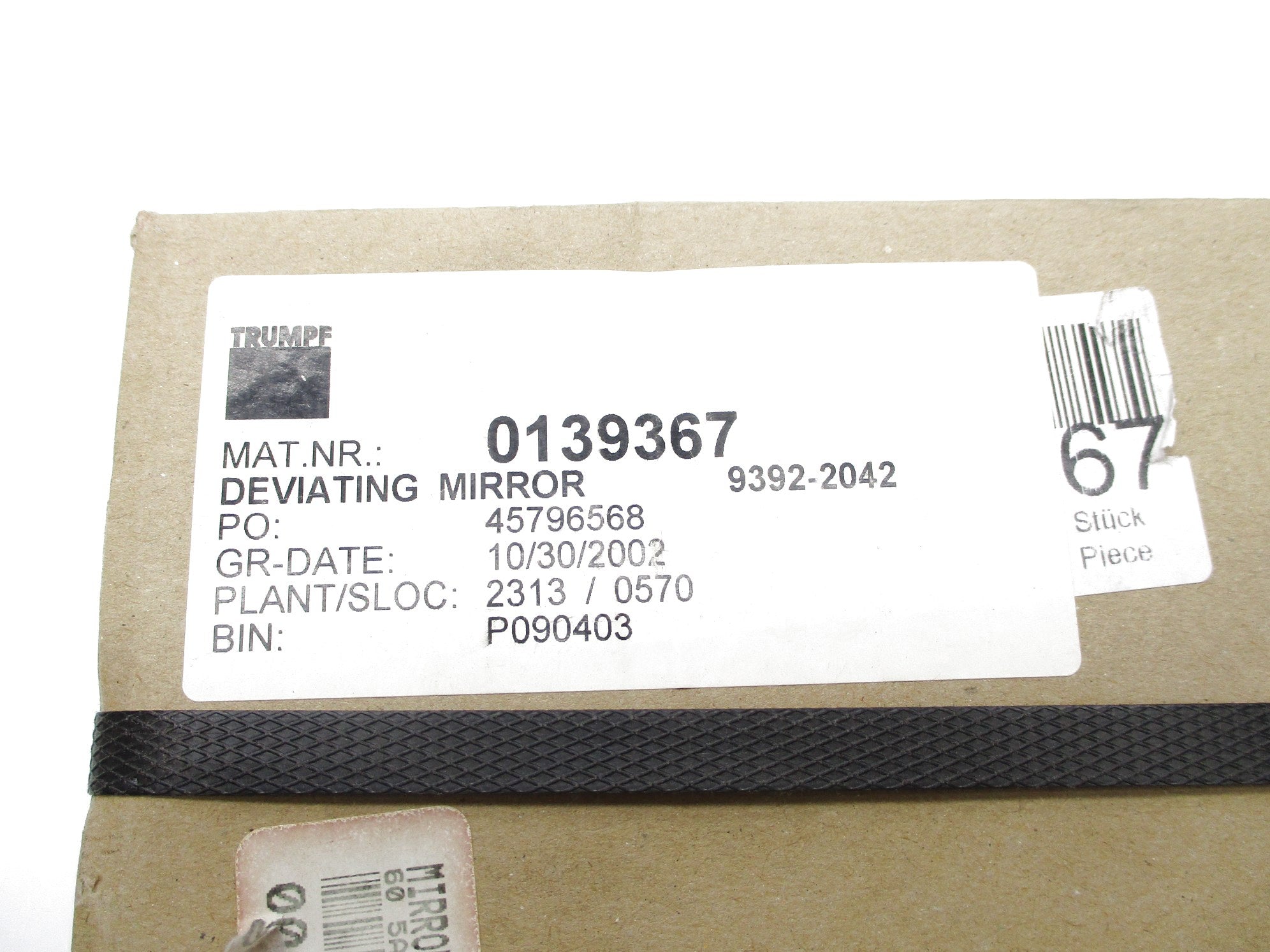 TRUMPF 0139367 9392-2042 NSFS