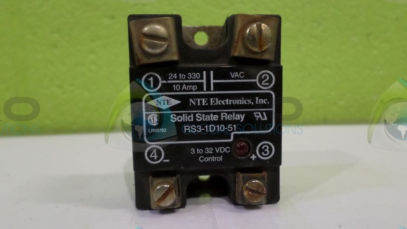 NTE ELECTRONICS RS3-1D10-51 SOLID STATE RELAY  UNMP