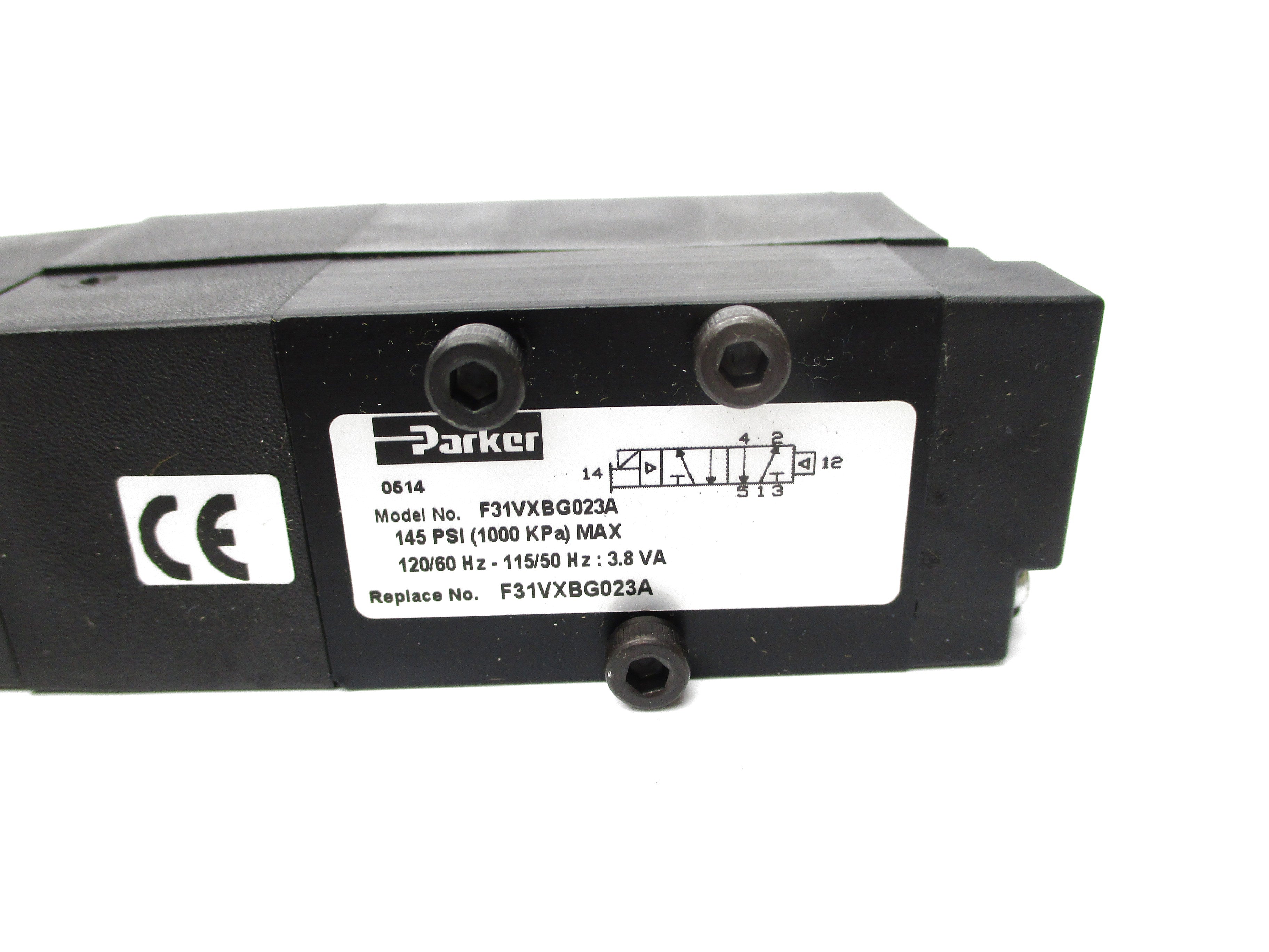 PARKER F31VXBG023A 145PSI 115/120V NSNP